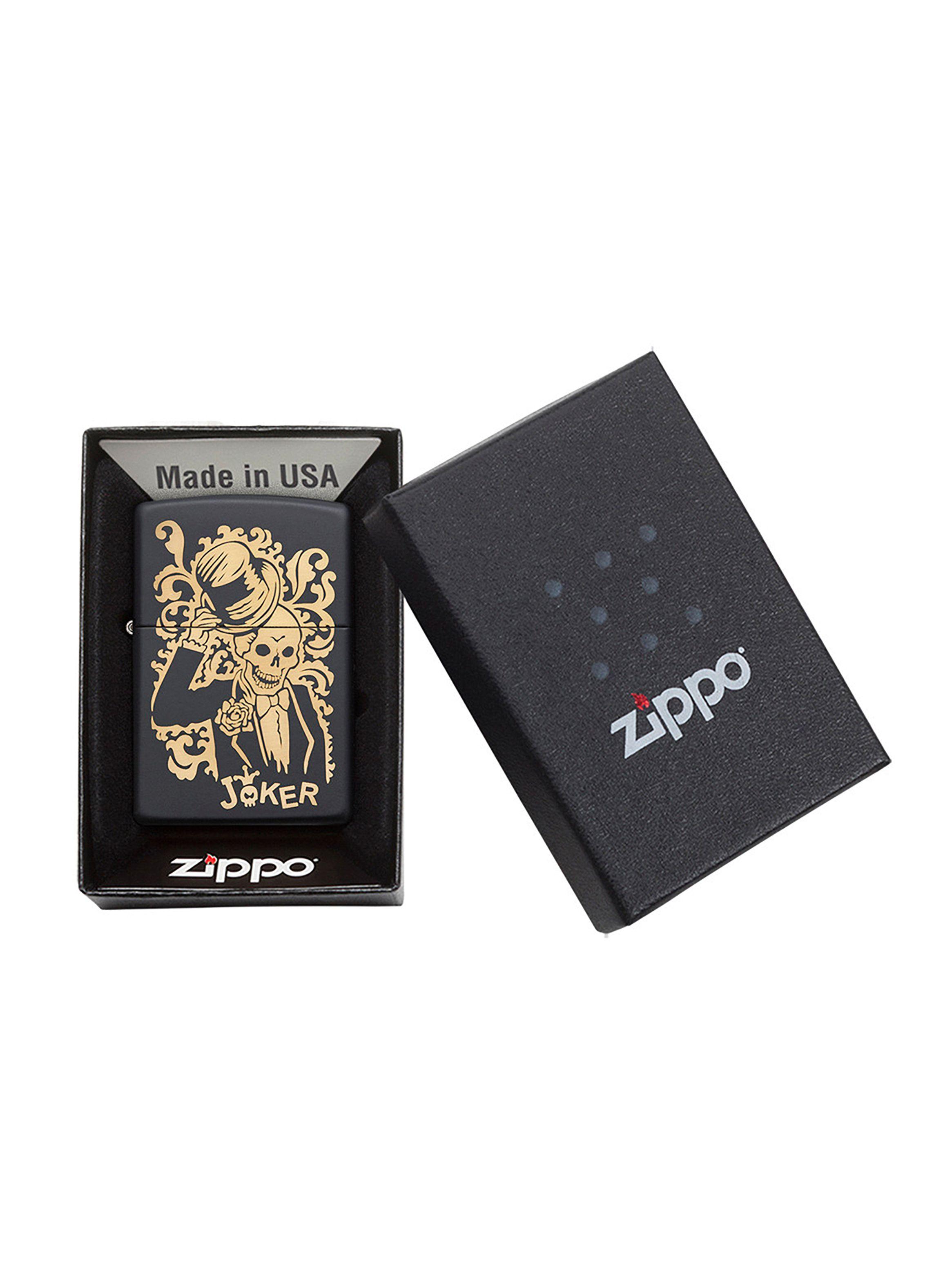 Encendedor Zippo Lighter Joker Negro-4