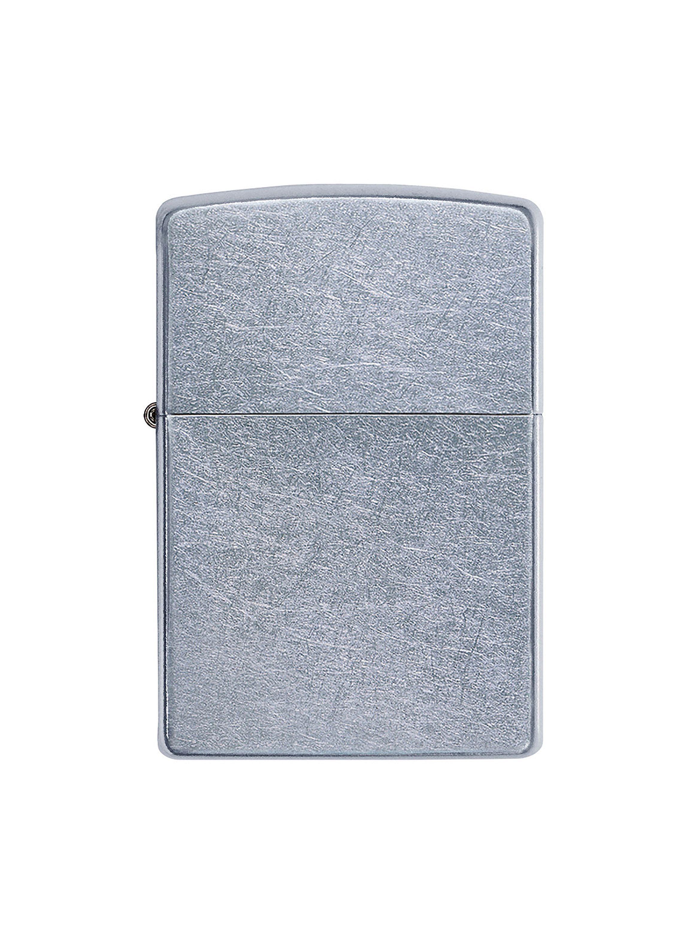 Encendedor Zippo Lighter Street Chrome Plateado-1