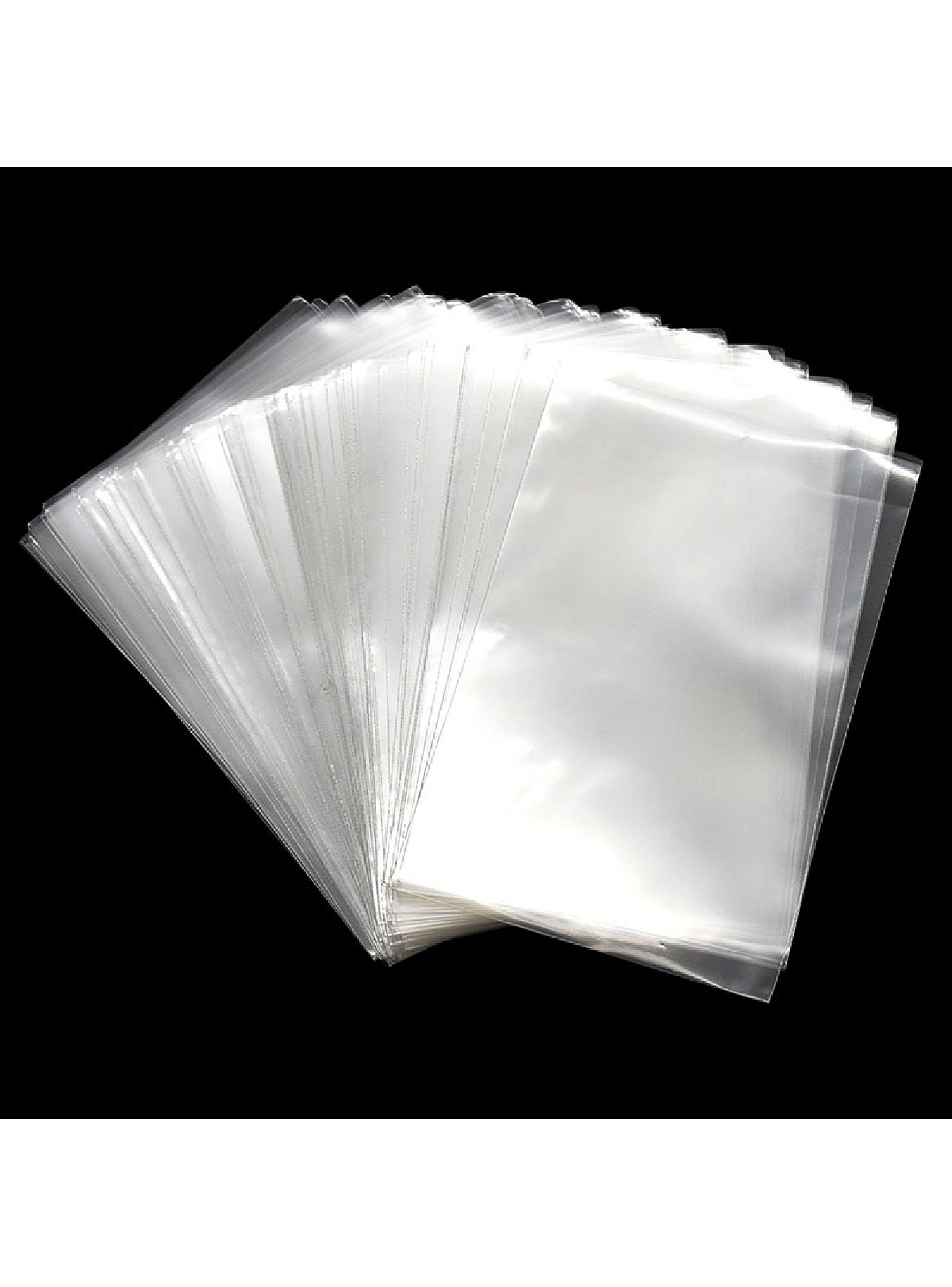 Bolsa Celofan Transparente Sin Cierre 5x20 cm 100 unidades-2