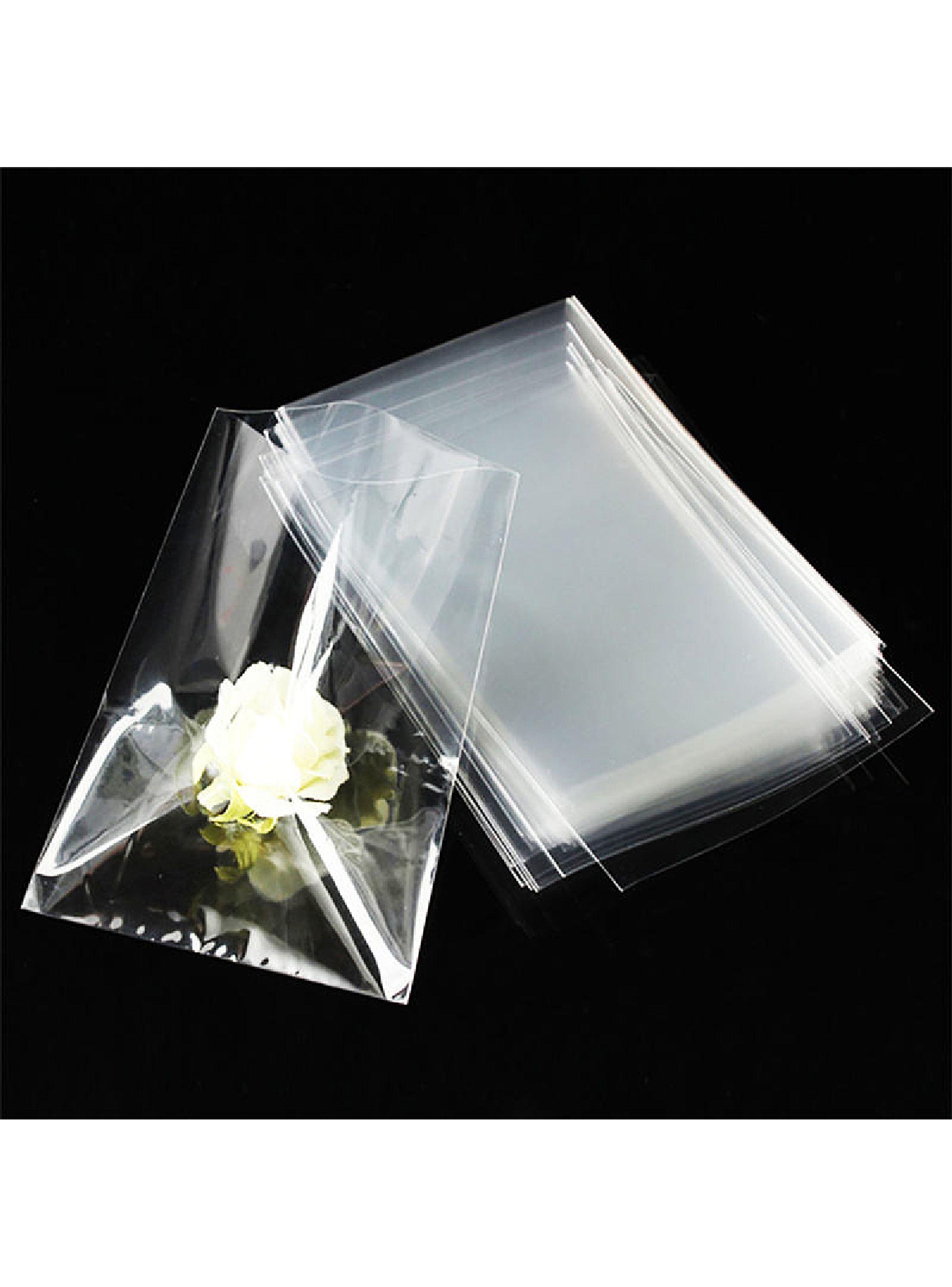 Bolsa Celofan Transparente Sin Cierre 5x20 cm 100 unidades-6