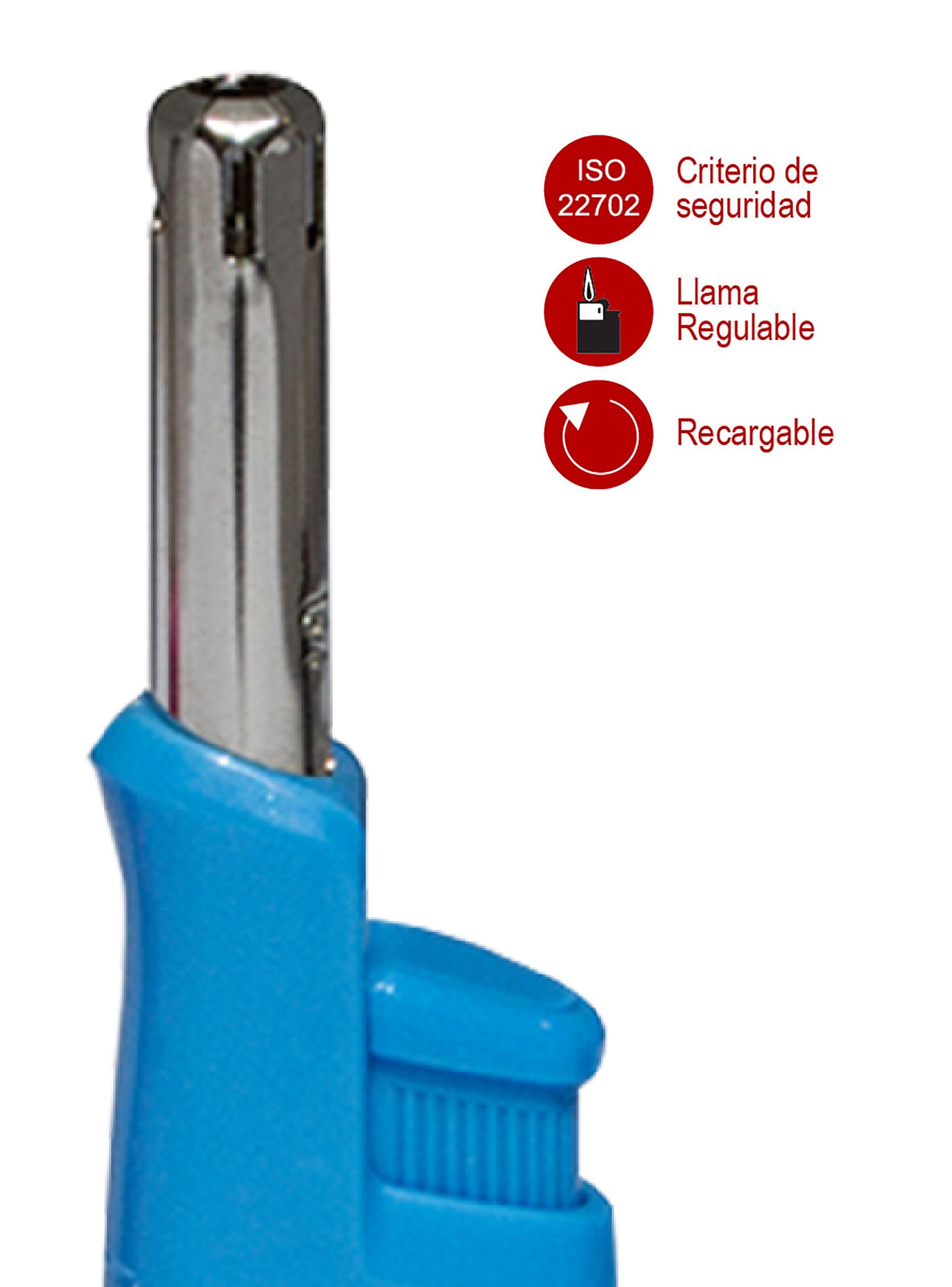 Ronson Peque Encendedor Multipropósito Azul-2