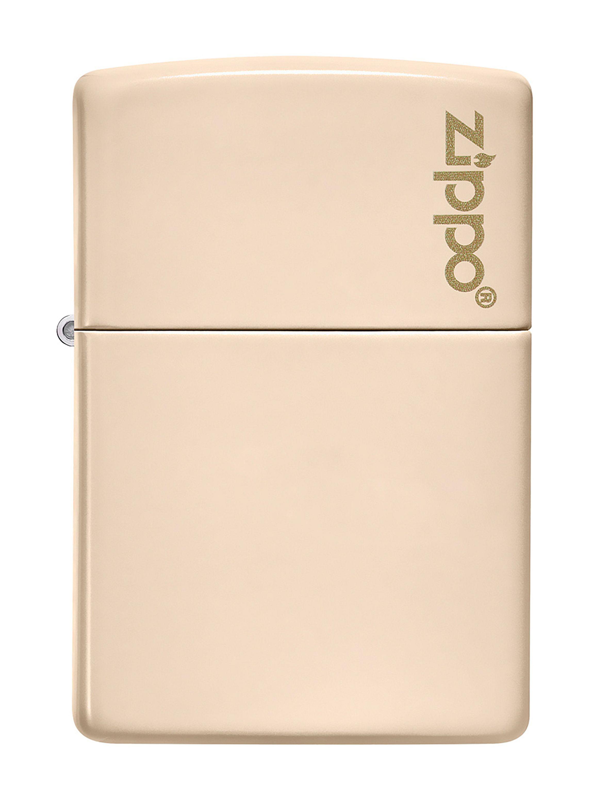 Encendedor Zippo Lighter Classic Flat Sand Zippo Logo-1