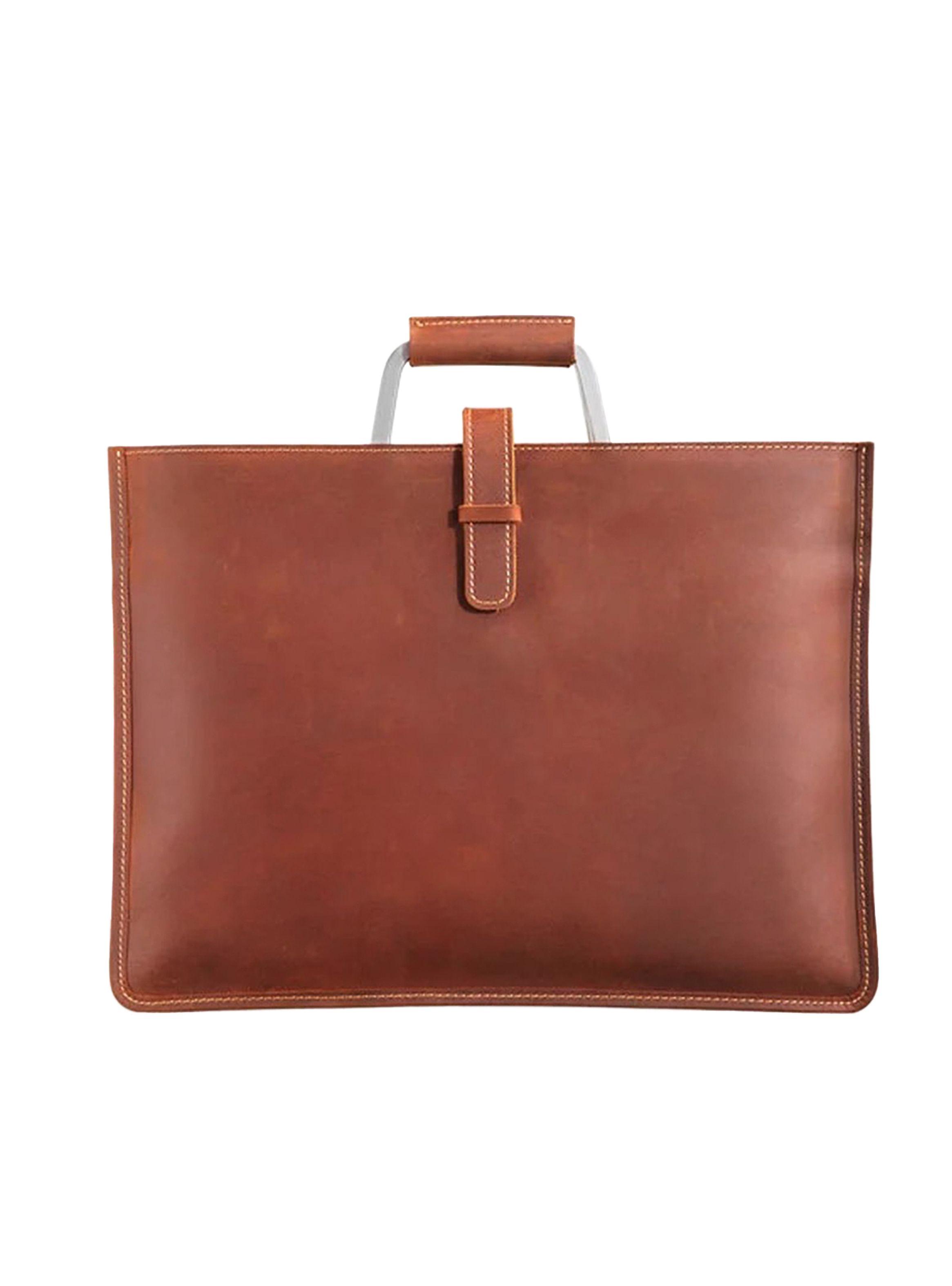 Bolso Cuero Hombre Maletin Ejecutivo-0