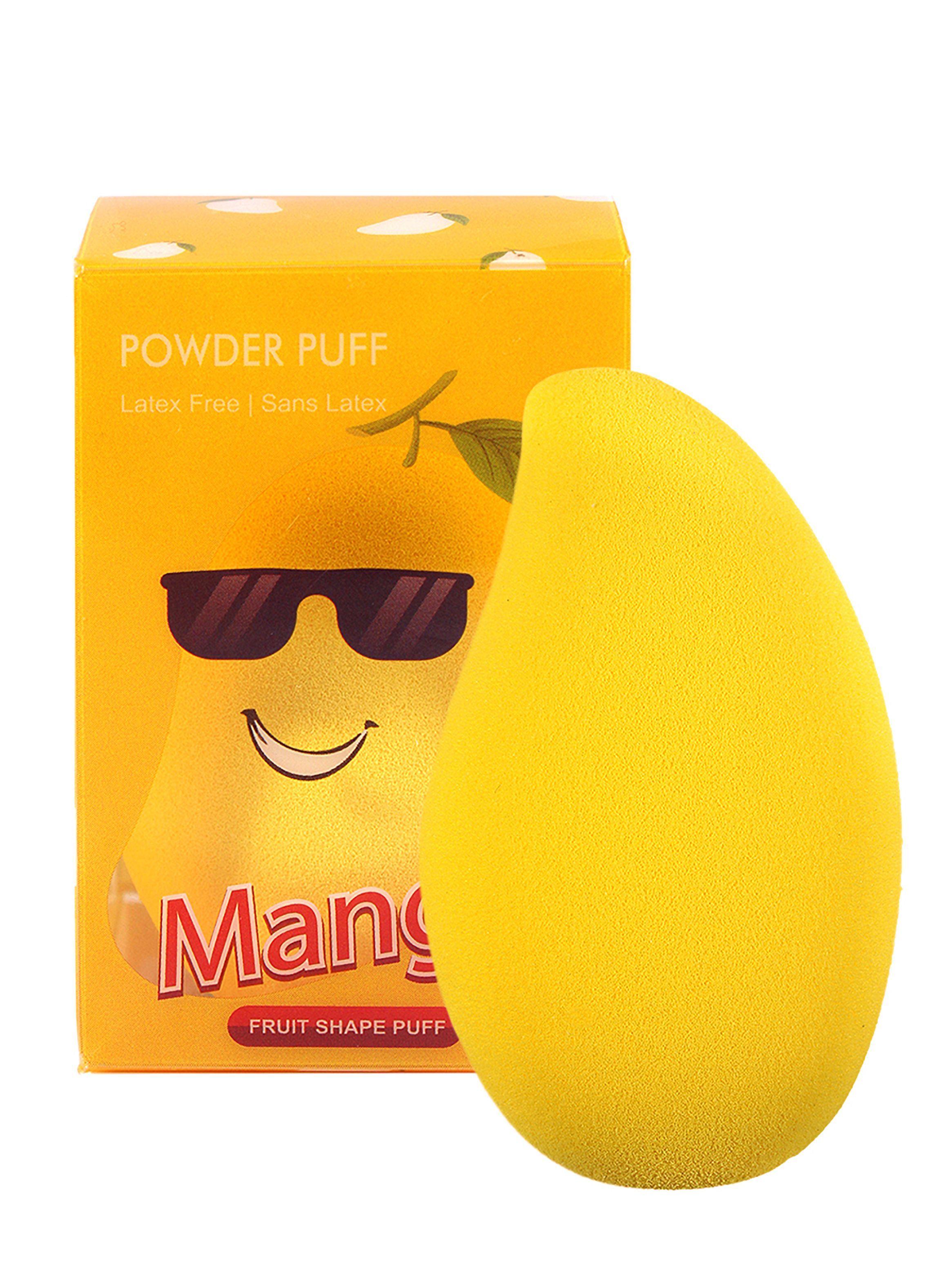 Esponja de Maquillaje Fruta Mango Unidad-0