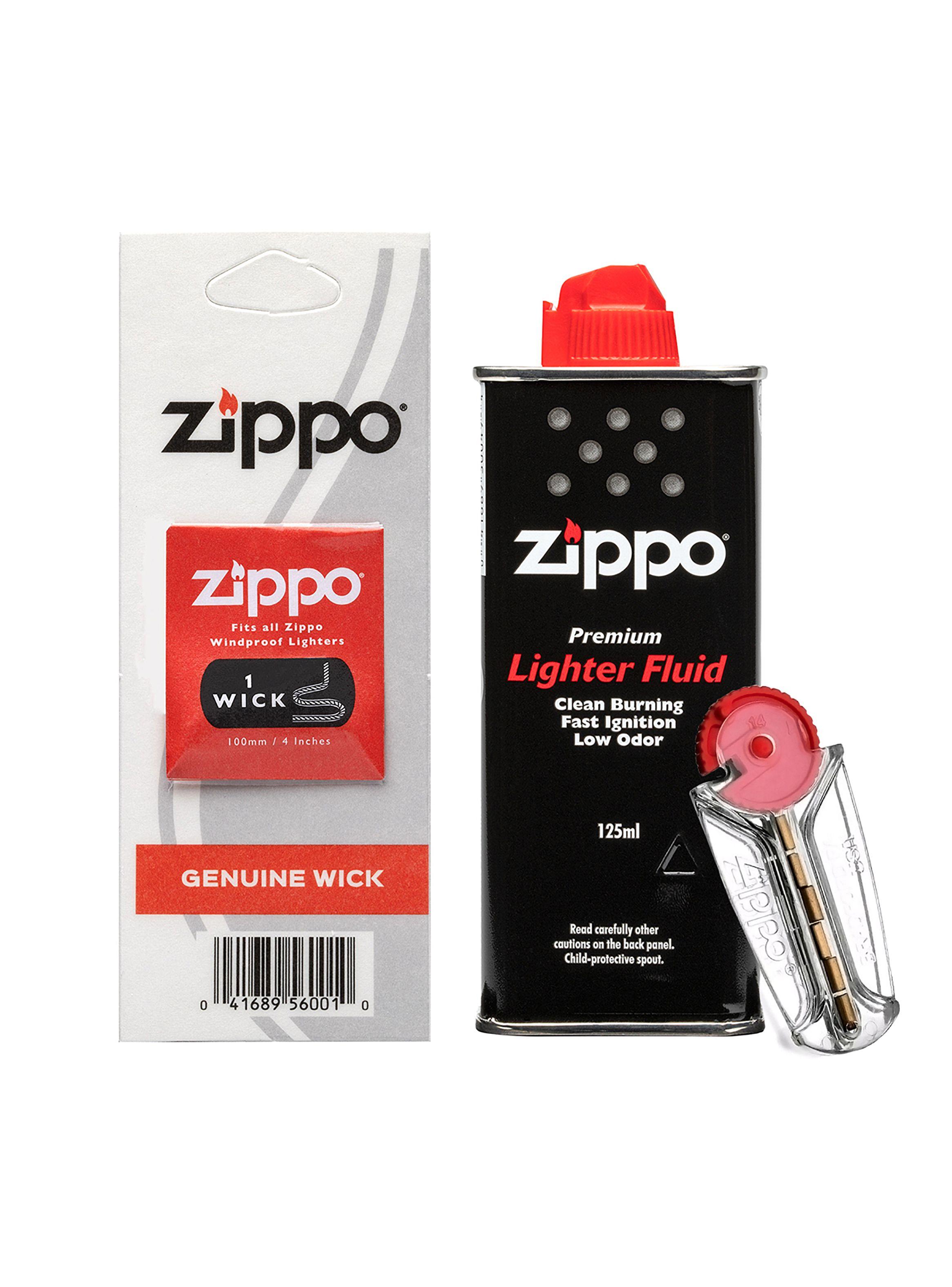 Pack Bencina Zippo + 6 Piedras Zippo + Mecha Zippo-0