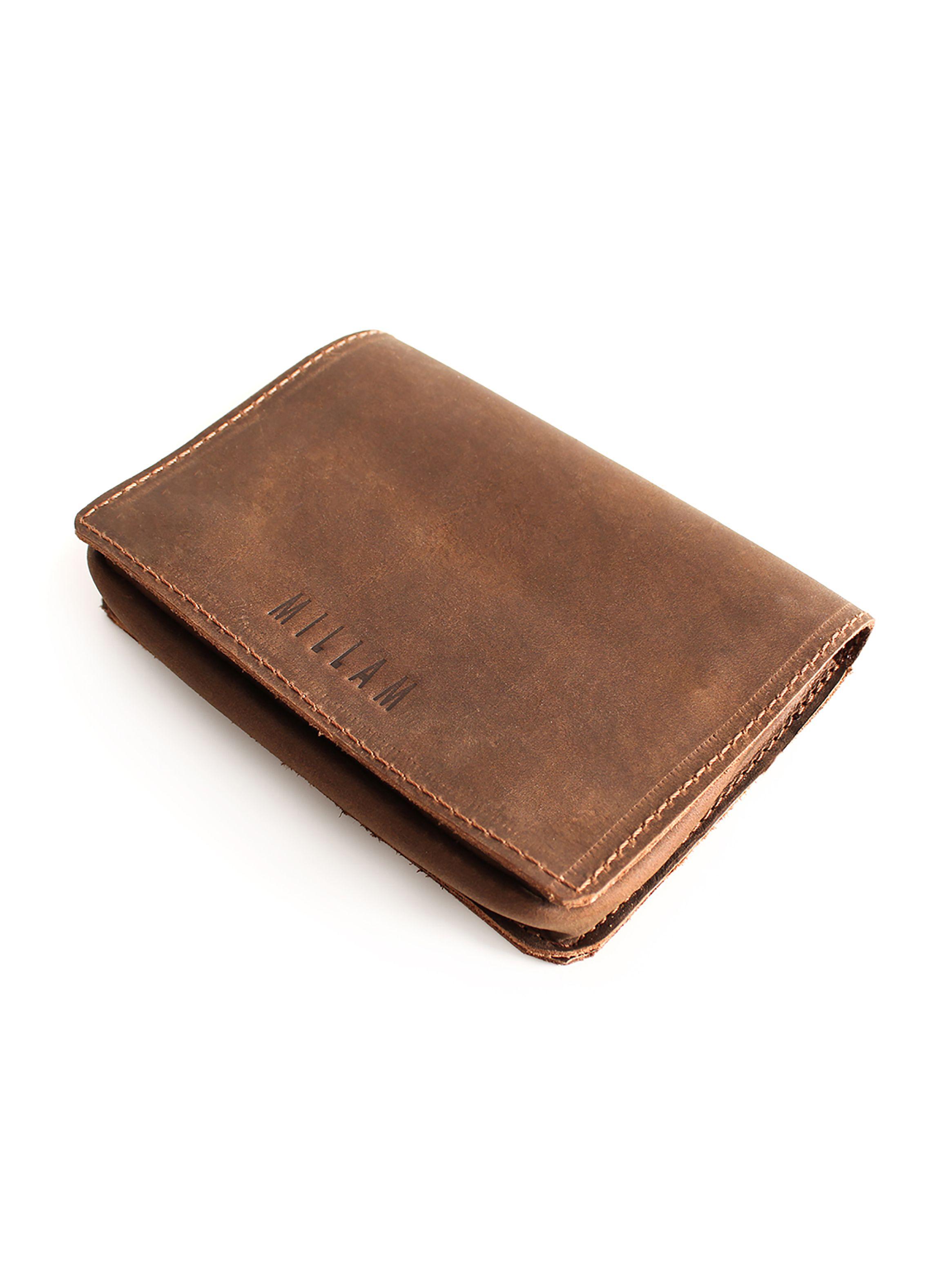 Pack Tabaquera Cigarrera Cuero Marrón + Papelillo + Ronson 2.0-3