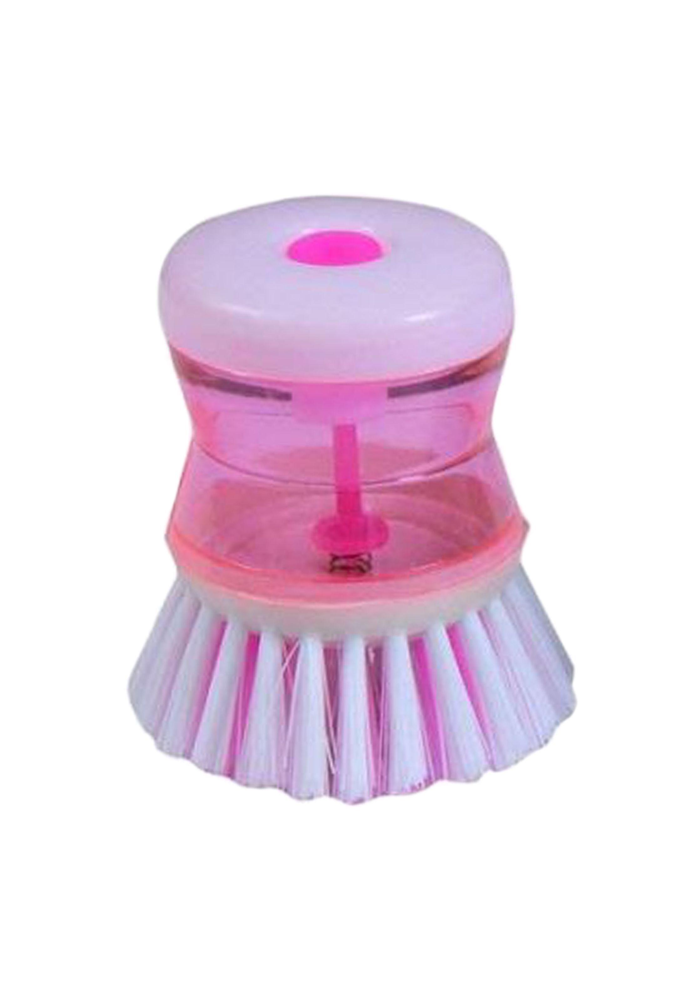 Cepillo para Cocina Ollas Platos con Dispensador-0