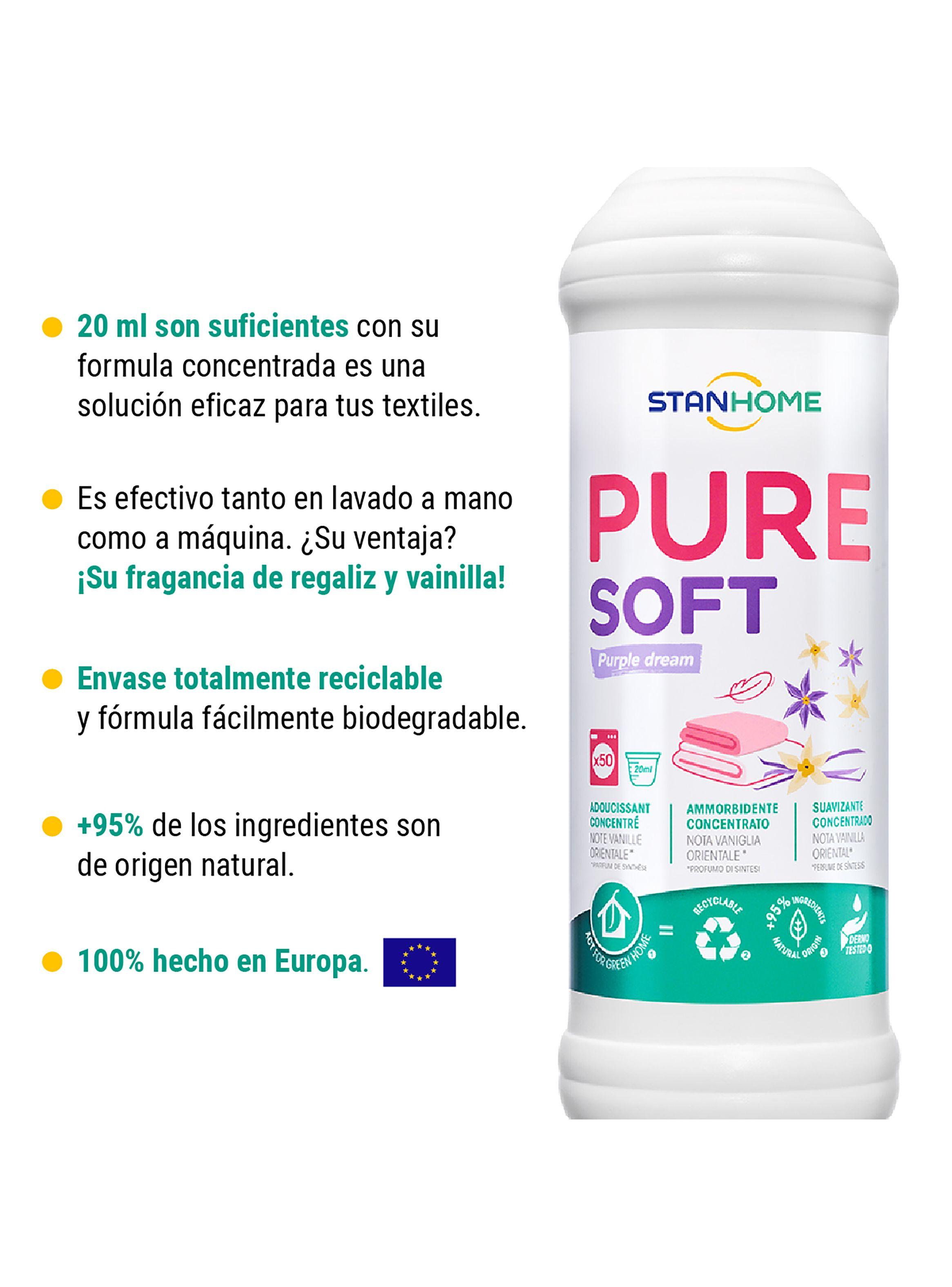 Suavizante de Ropa Stanhome Pure Soft Purple Dream 1L-3
