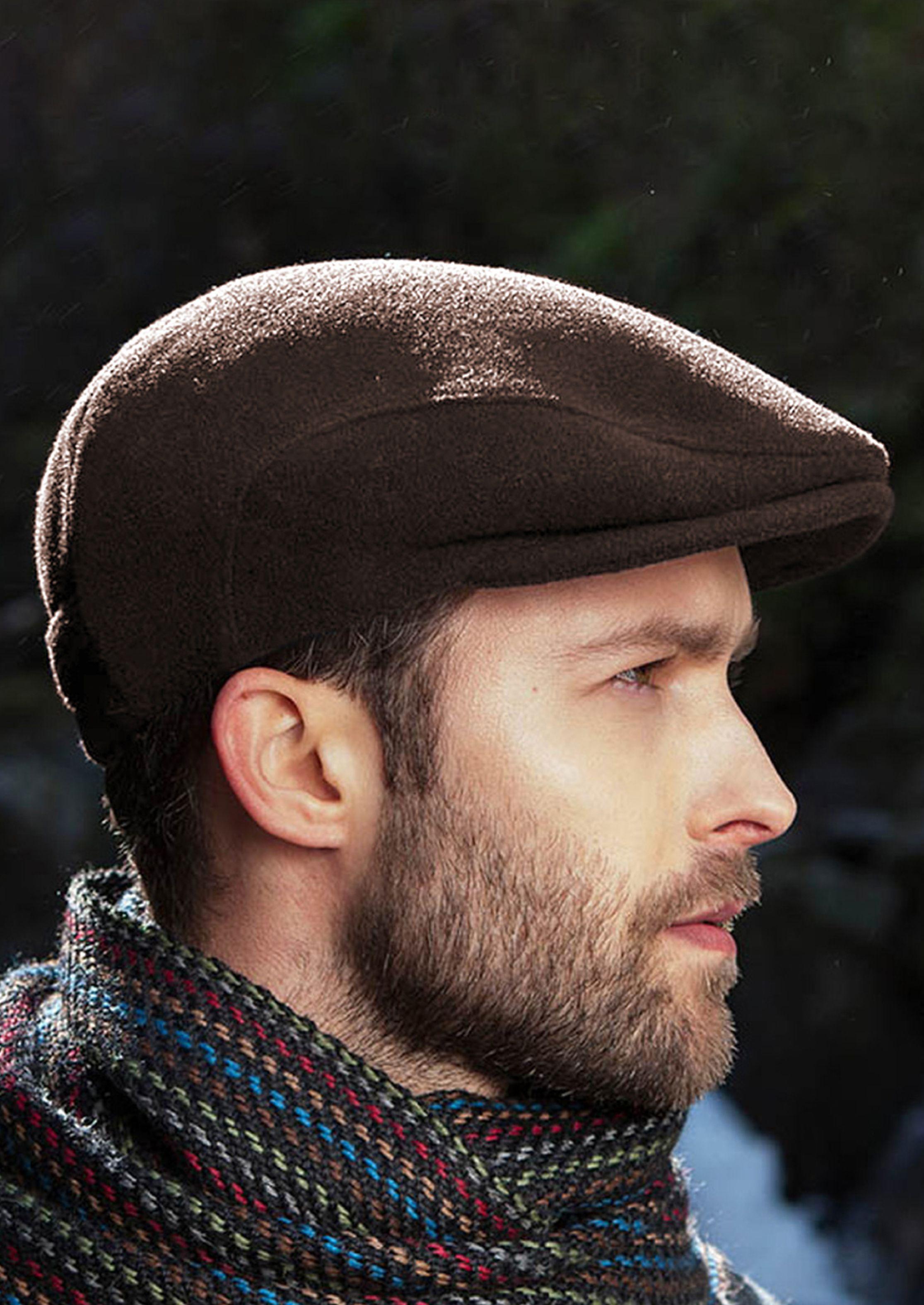 Boina Tradicional de Algodón Talla Estándar Café-4