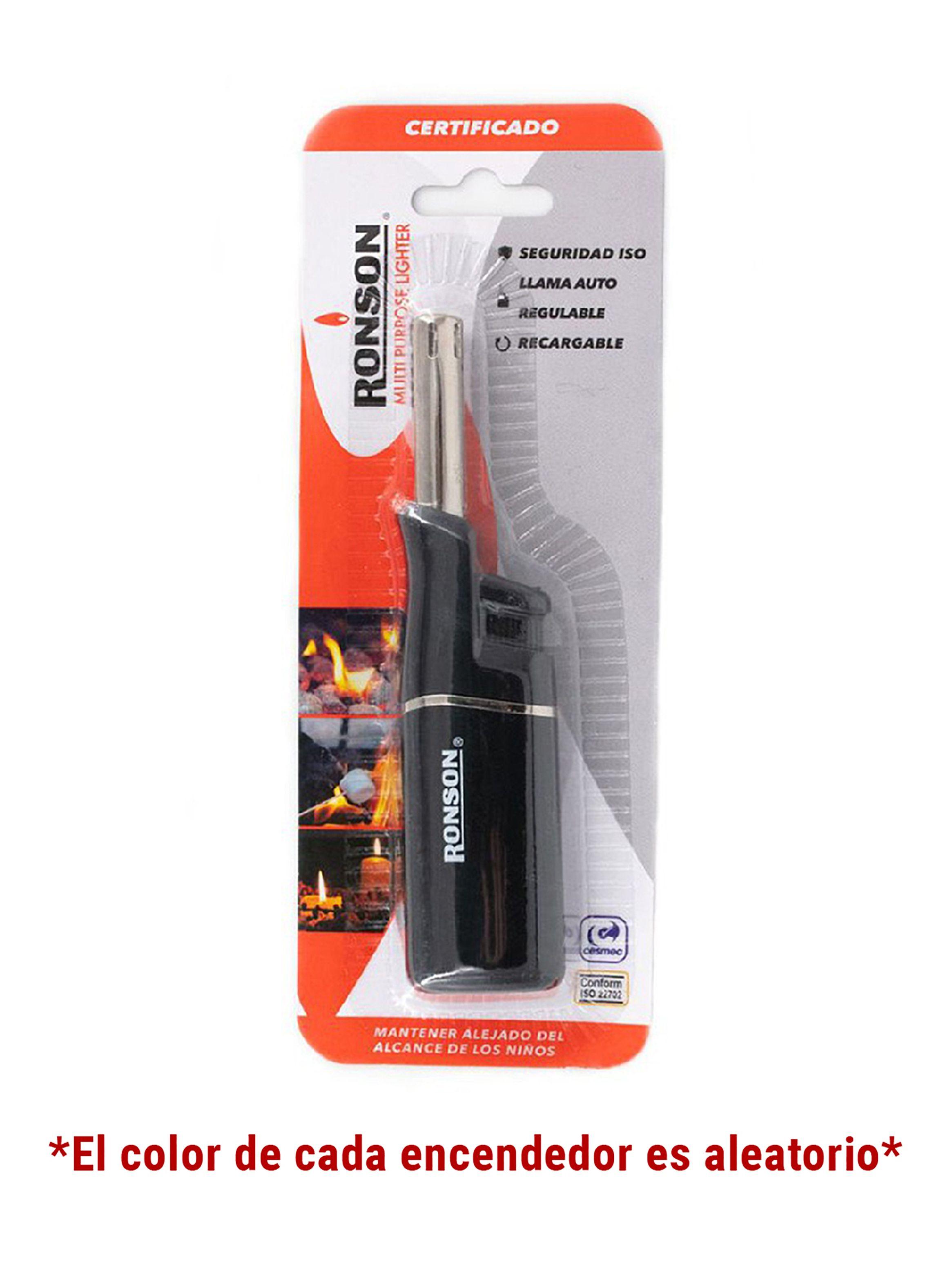 Encendedor Ronson Peque Multipropósito Unicolor Unidad-2