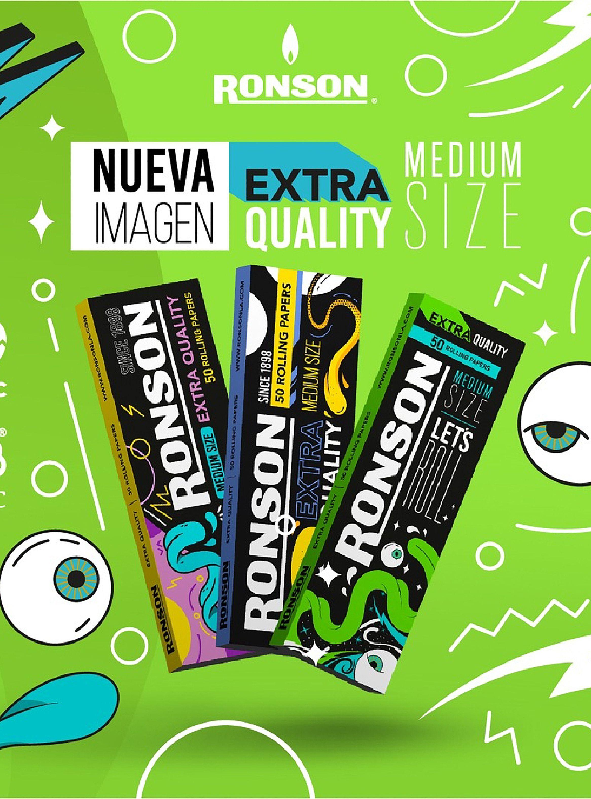 Pack Papelillo Ronson Extra Quality + Carga Gas Butano-9