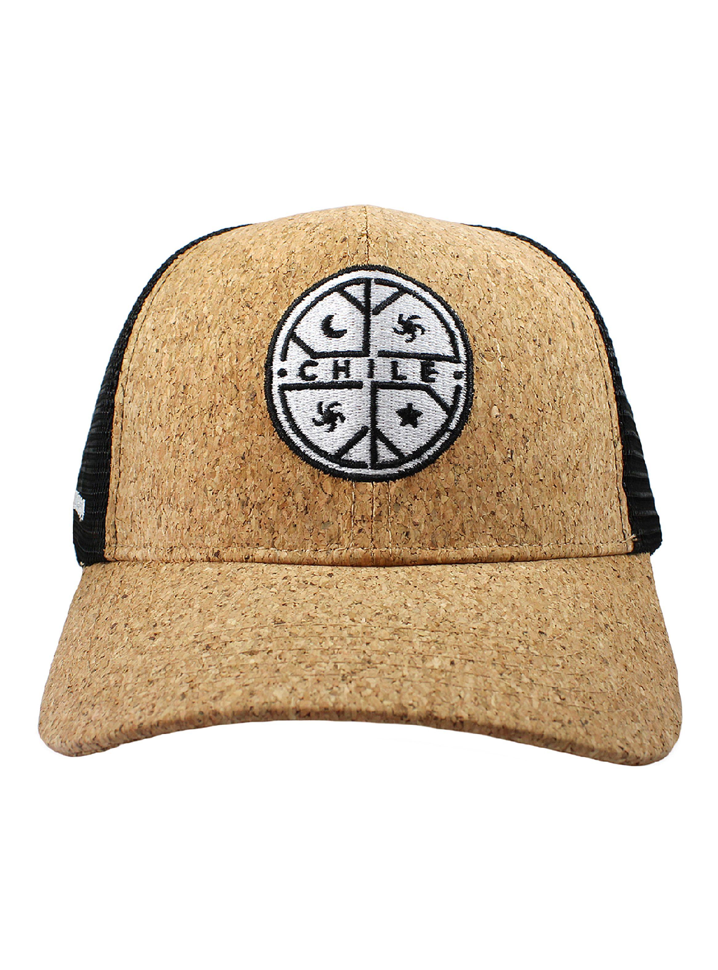 Jockey Hombre Corcho Malla Chile Bordado-1