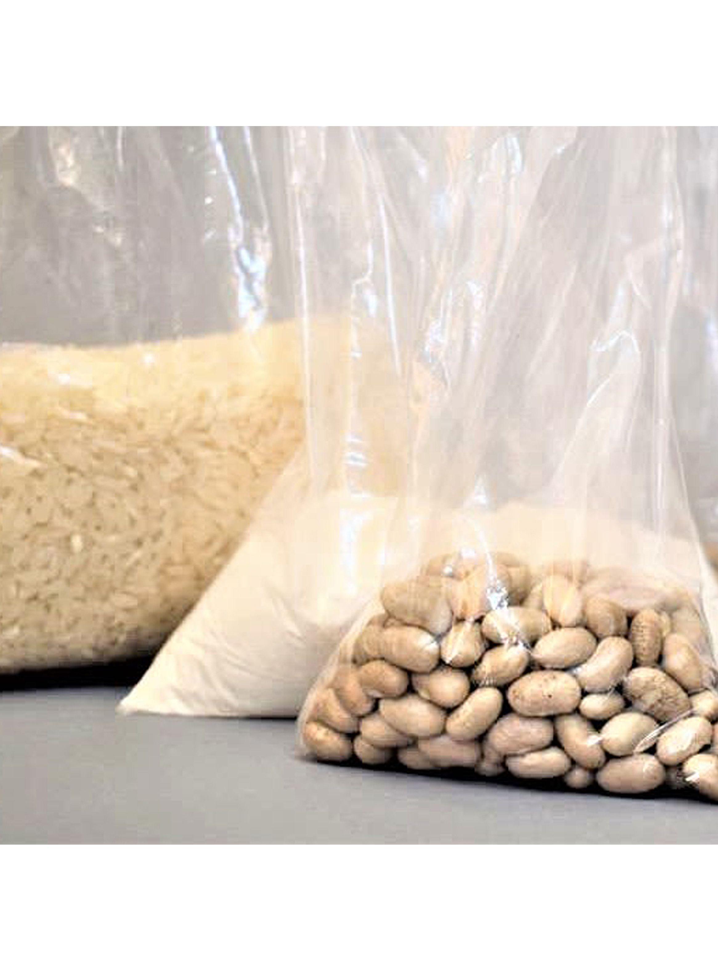 Bolsas de Plástico Transparente 80 micras 10x20cm 100 unds-3