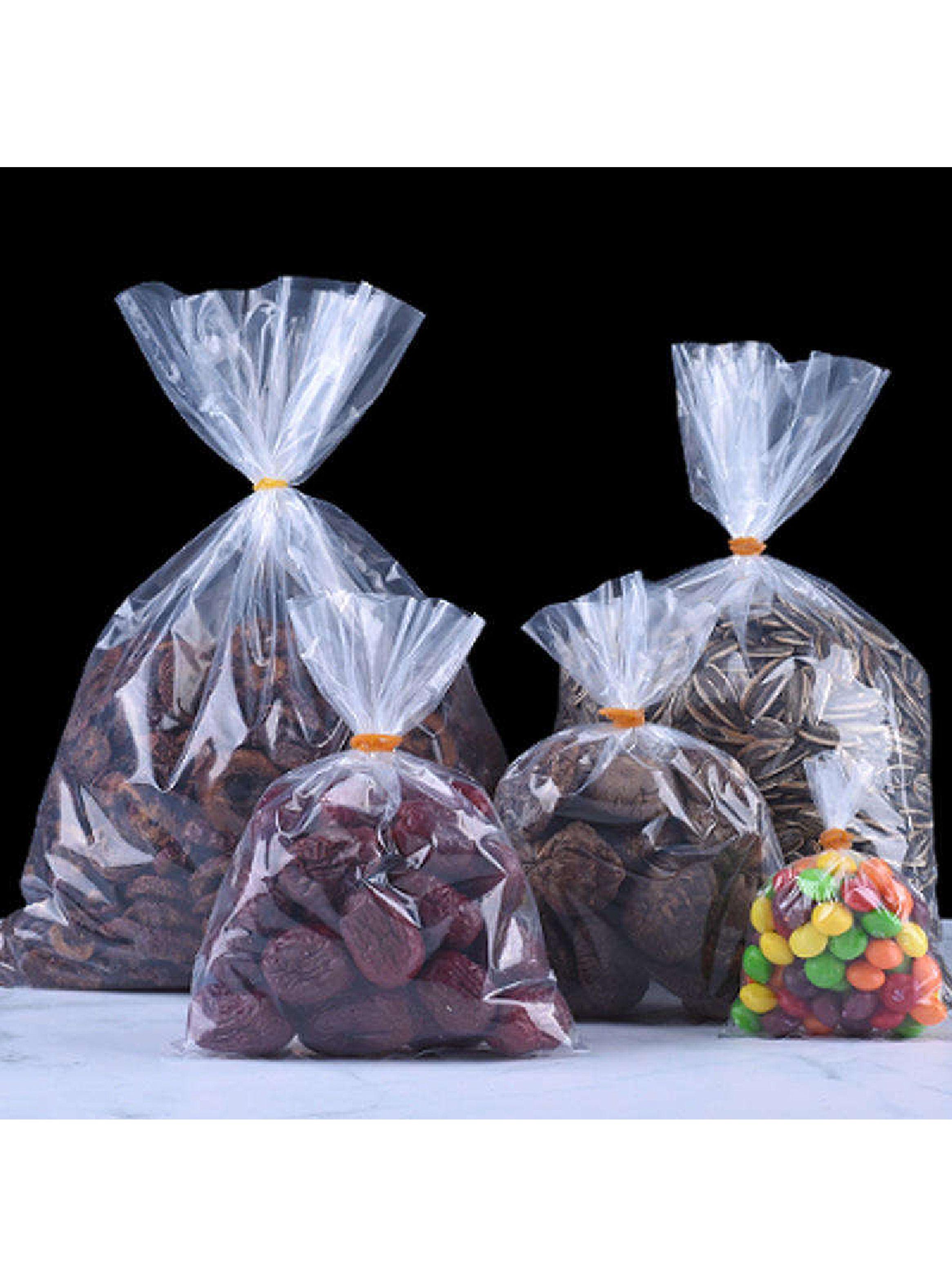 Bolsas de Plástico Transparente 80 micras 10x20cm 100 unds-5