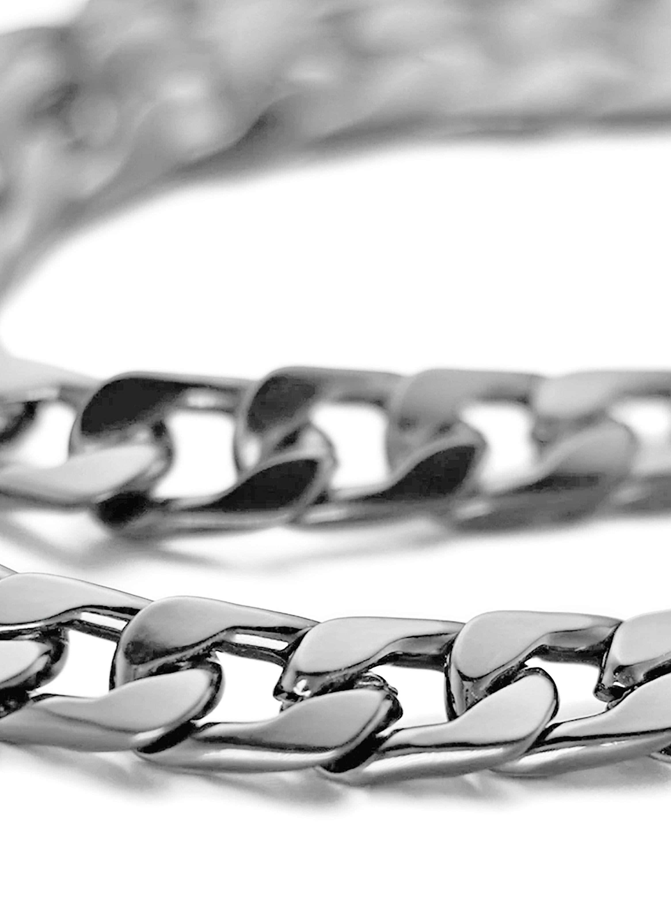 Llavero Cadena Metal Plateada para Pantalón-2