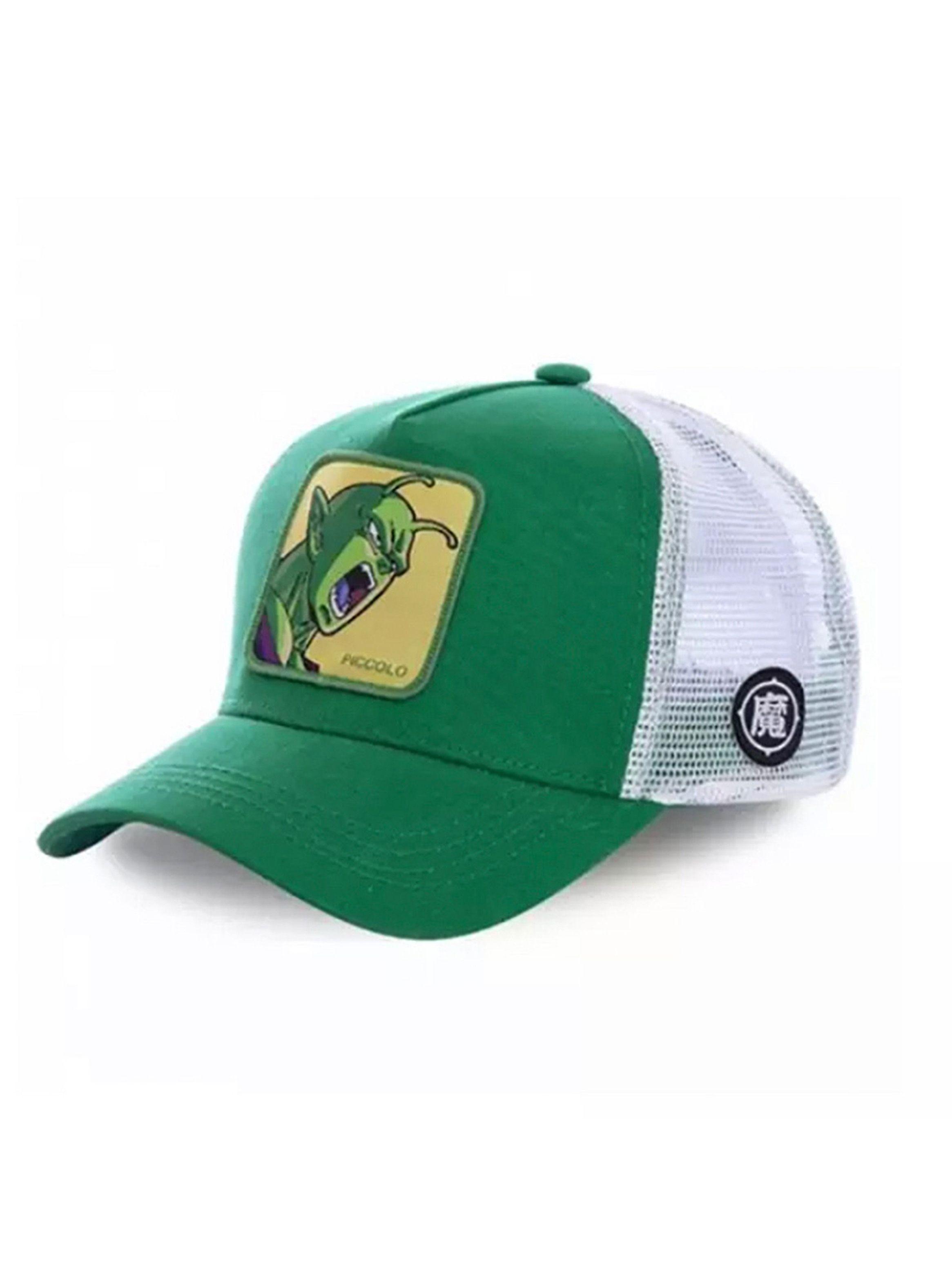 Jockey Piccolo Dragon Ball Verde de Malla Blanca-0