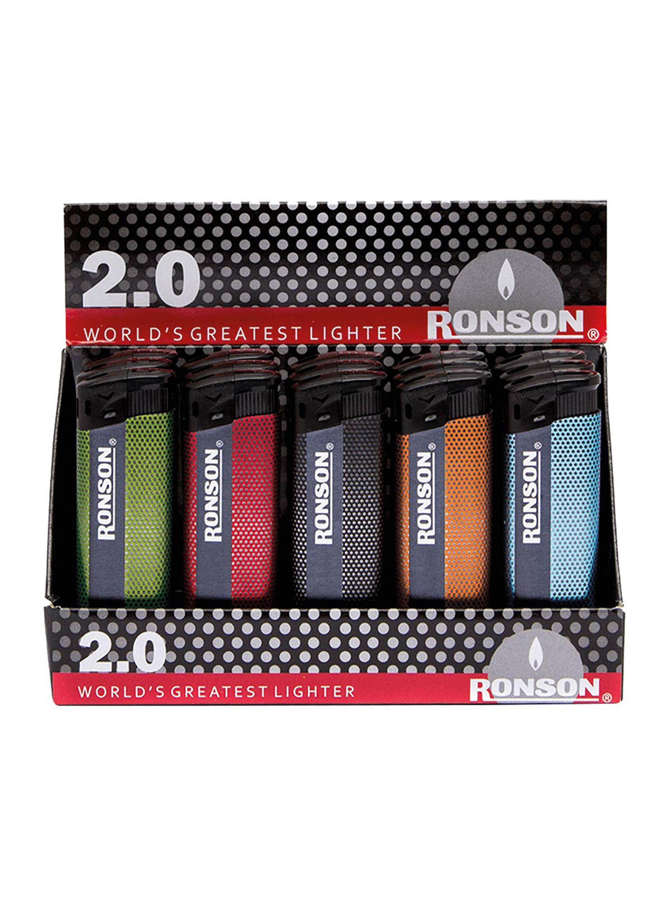 Pack Caja Encendedores Ronson 2.0 Electricos x 15 unds-3