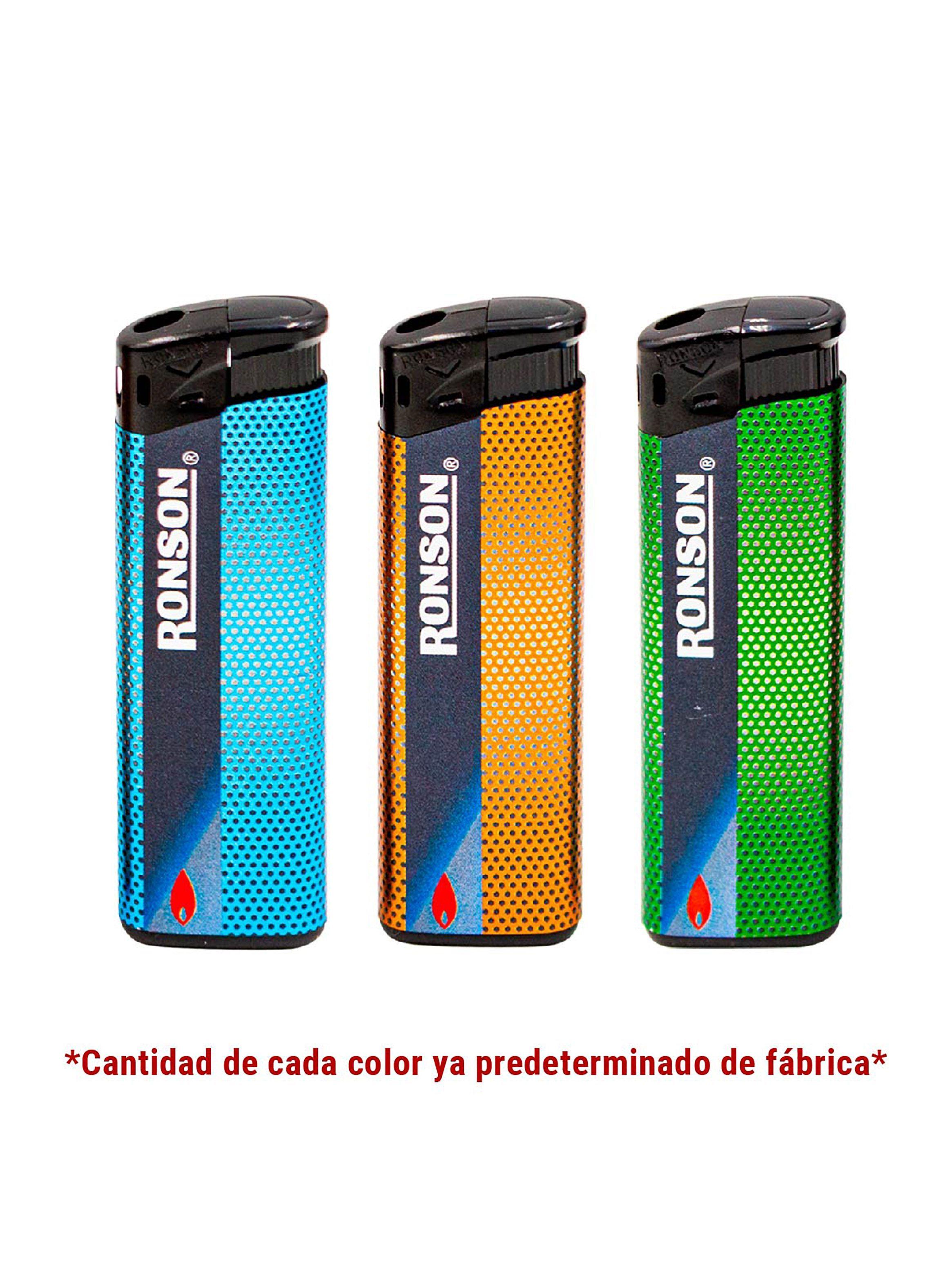 Pack Caja Encendedores Ronson 2.0 Electricos x 15 unds-4