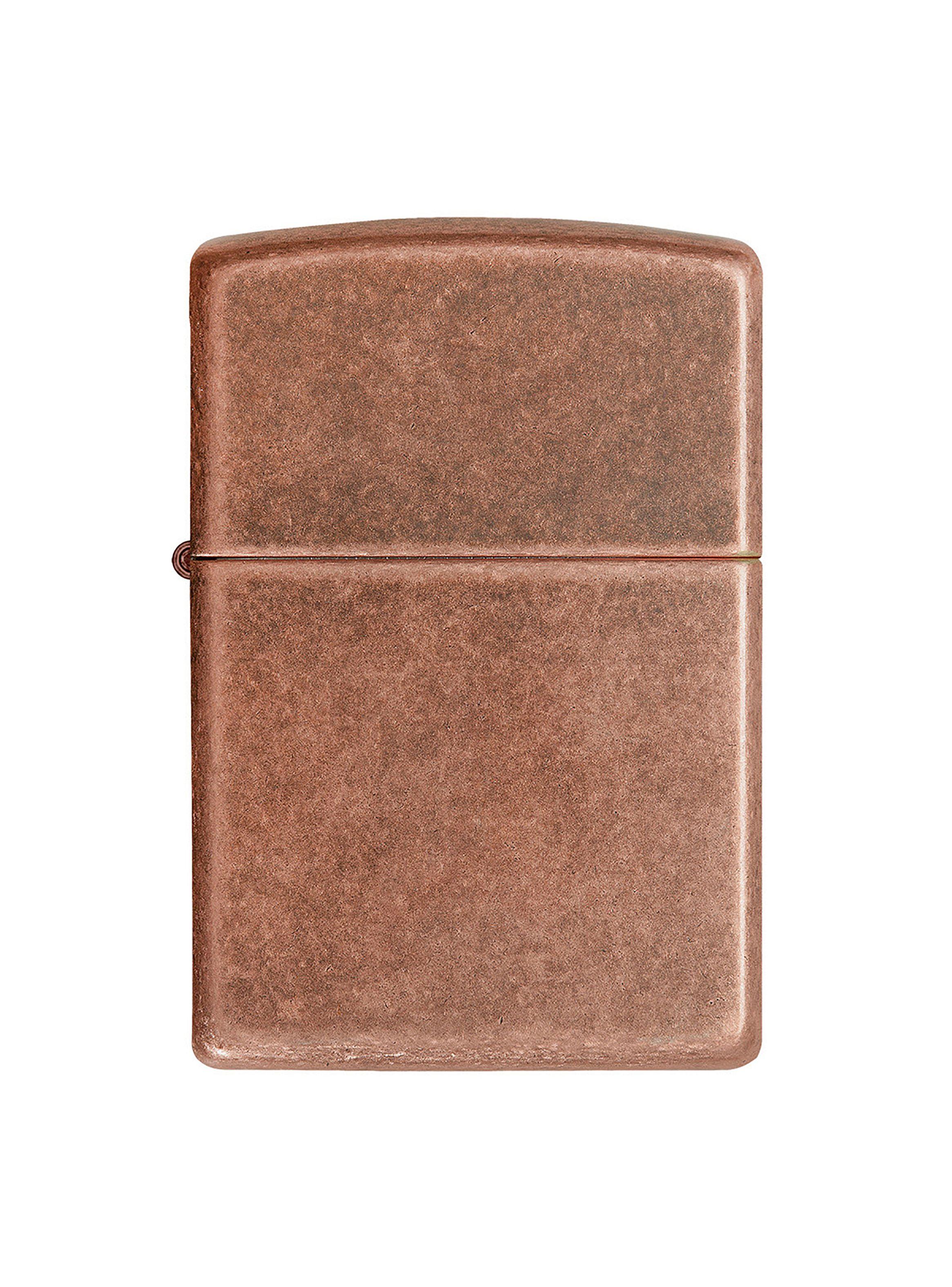 Encendedor Zippo Lighter Classic Antique Copper Cobre-1