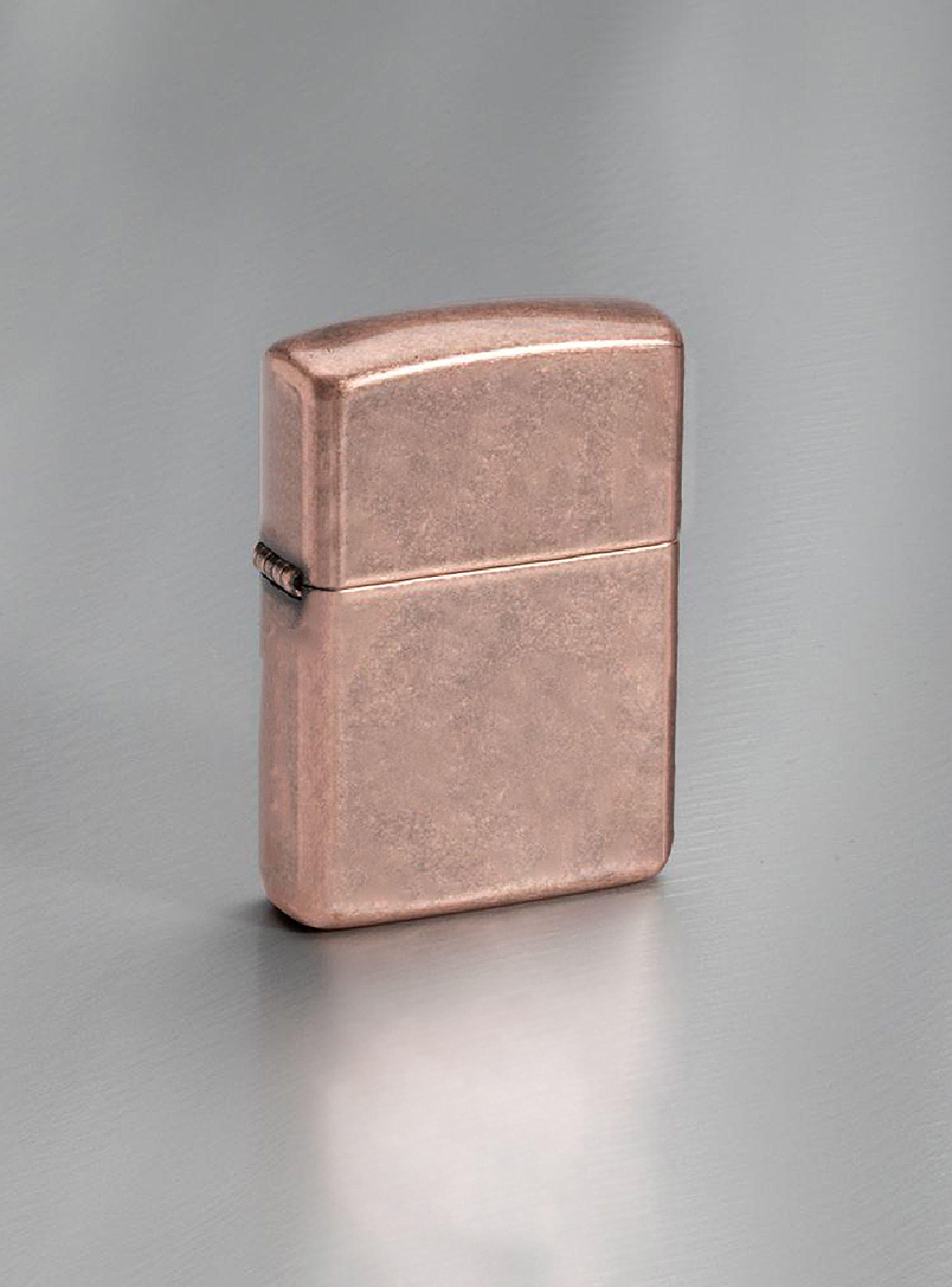 Encendedor Zippo Lighter Classic Antique Copper Cobre-4
