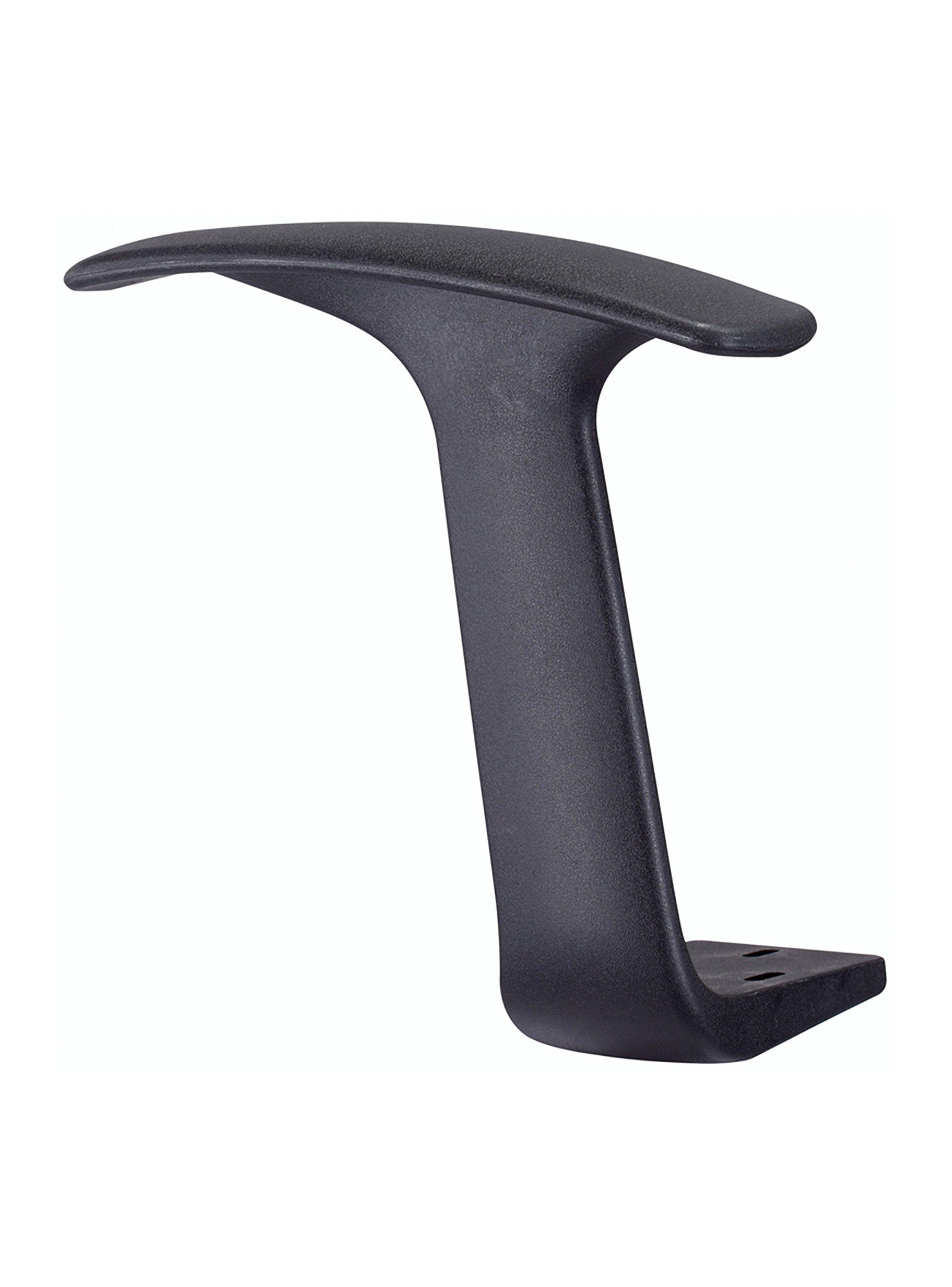 Repuesto Silla Escritorio Reposabrazos Fijos Negro 2 un-1