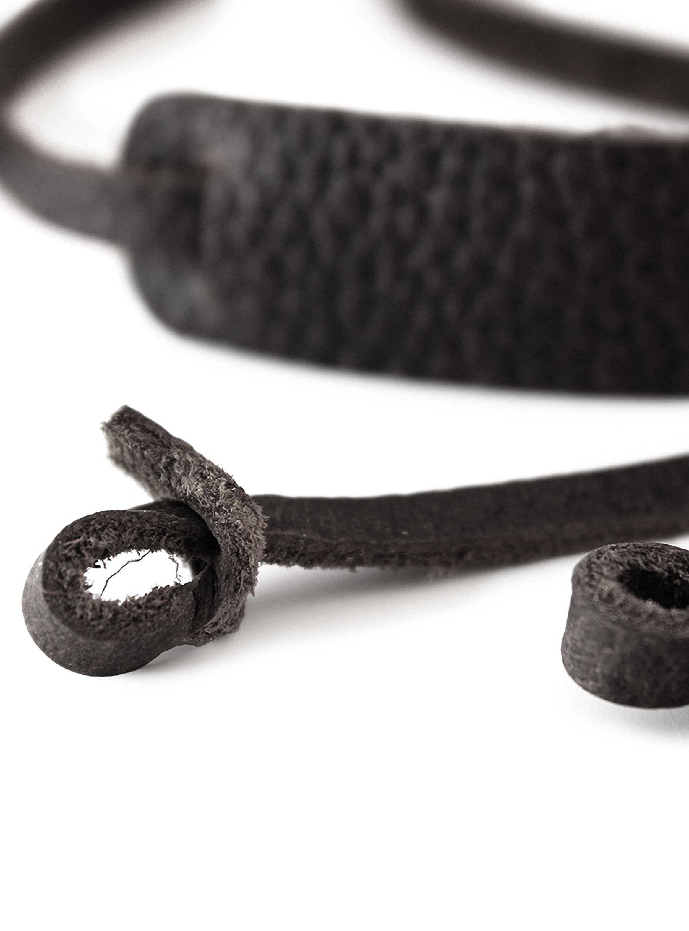 Strap de Cuero Delgado para Lentes color Negro Ajustable-3
