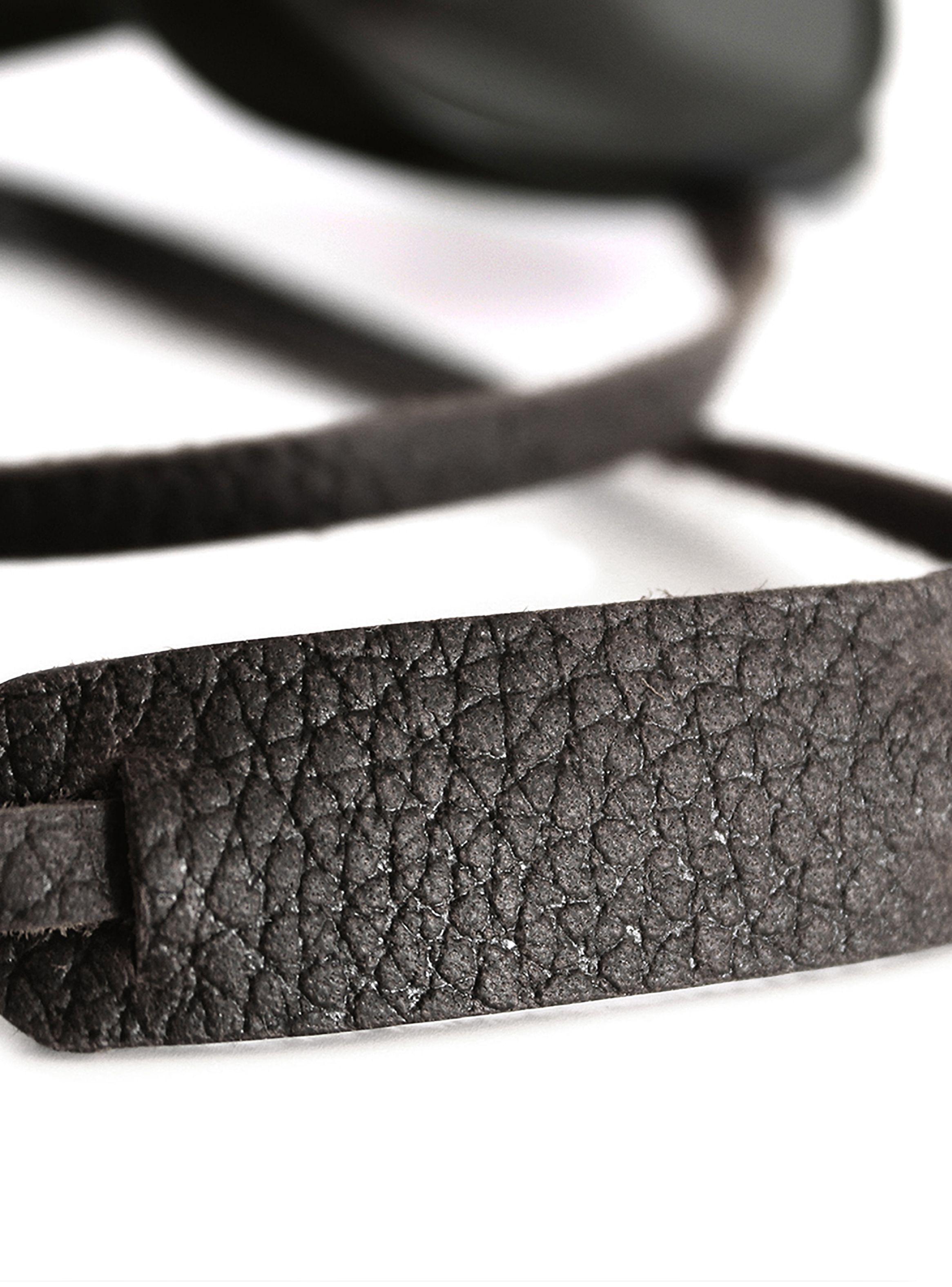 Strap de Cuero Delgado para Lentes color Negro Ajustable-6