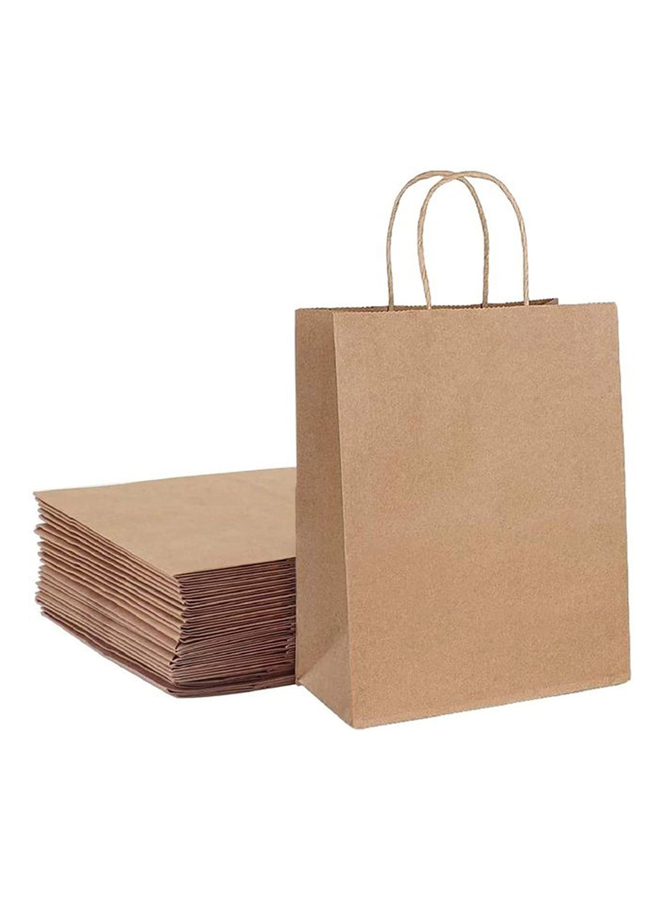 Bolsas de Papel Kraft Mediana 30 x 36 x 16 cm (50 unidades)-0