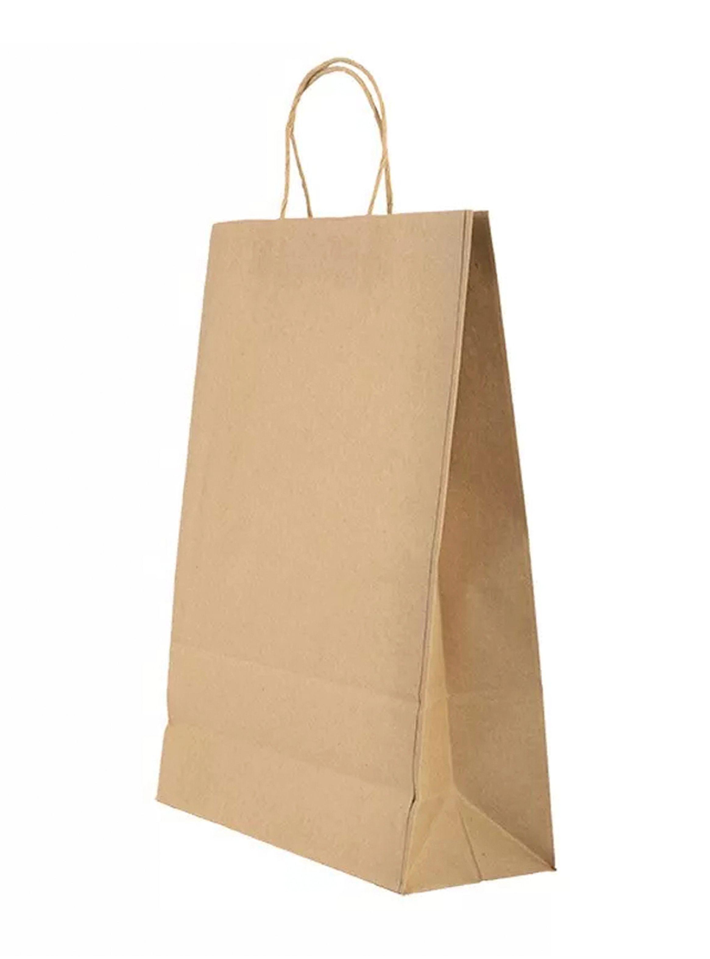 Bolsas de Papel Kraft Mediana 30 x 36 x 16 cm (50 unidades)-4
