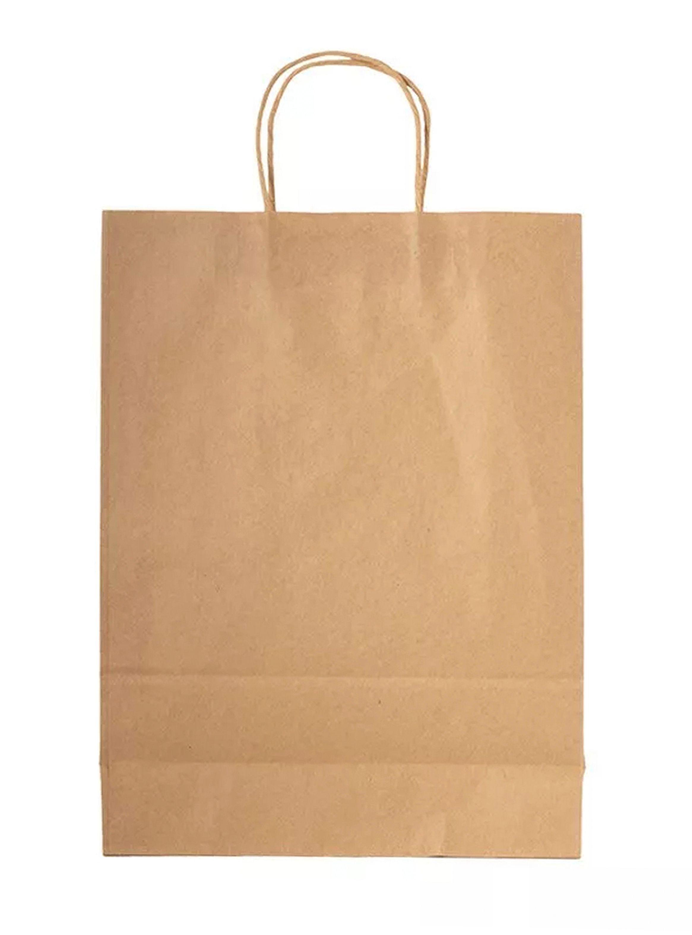 Bolsas de Papel Kraft Mediana 30 x 36 x 16 cm (50 unidades)-5