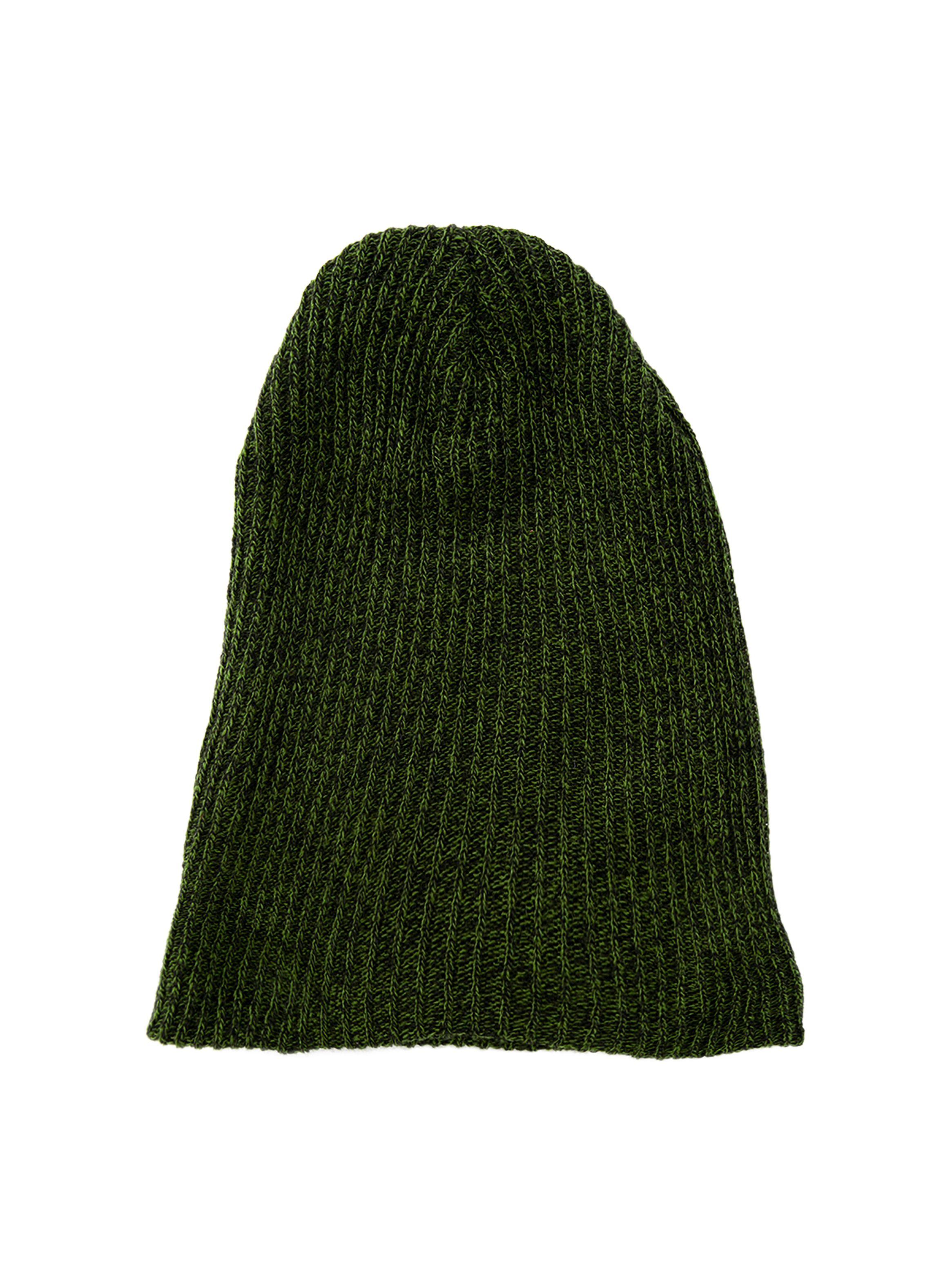 Gorro Millam Tejido Algodón Verde Unisex-1