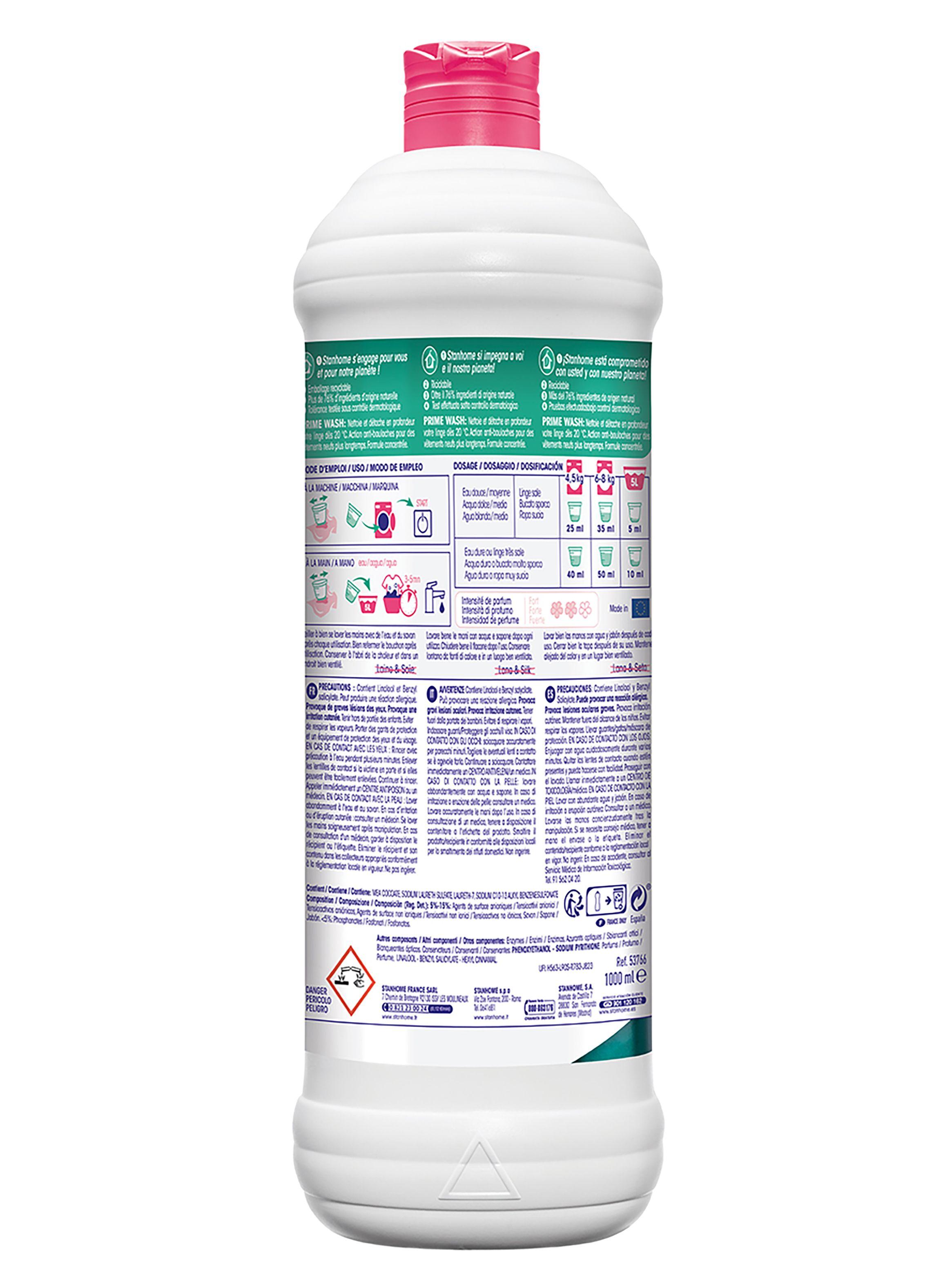 Detergente Líquido Ultra concentrado Stanhome Prime Wash 1000ml-1