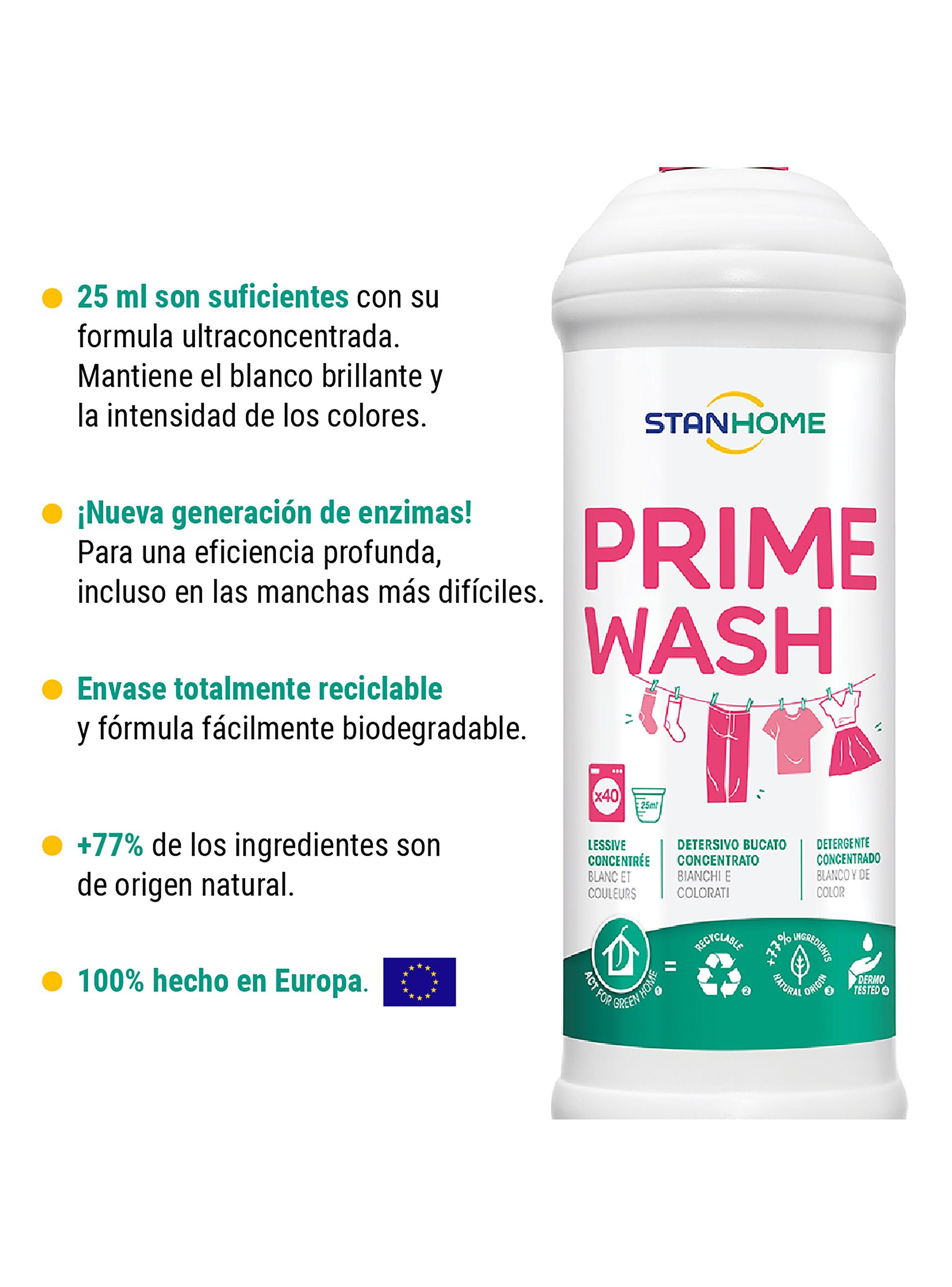 Detergente Líquido Ultra concentrado Stanhome Prime Wash 1000ml-3
