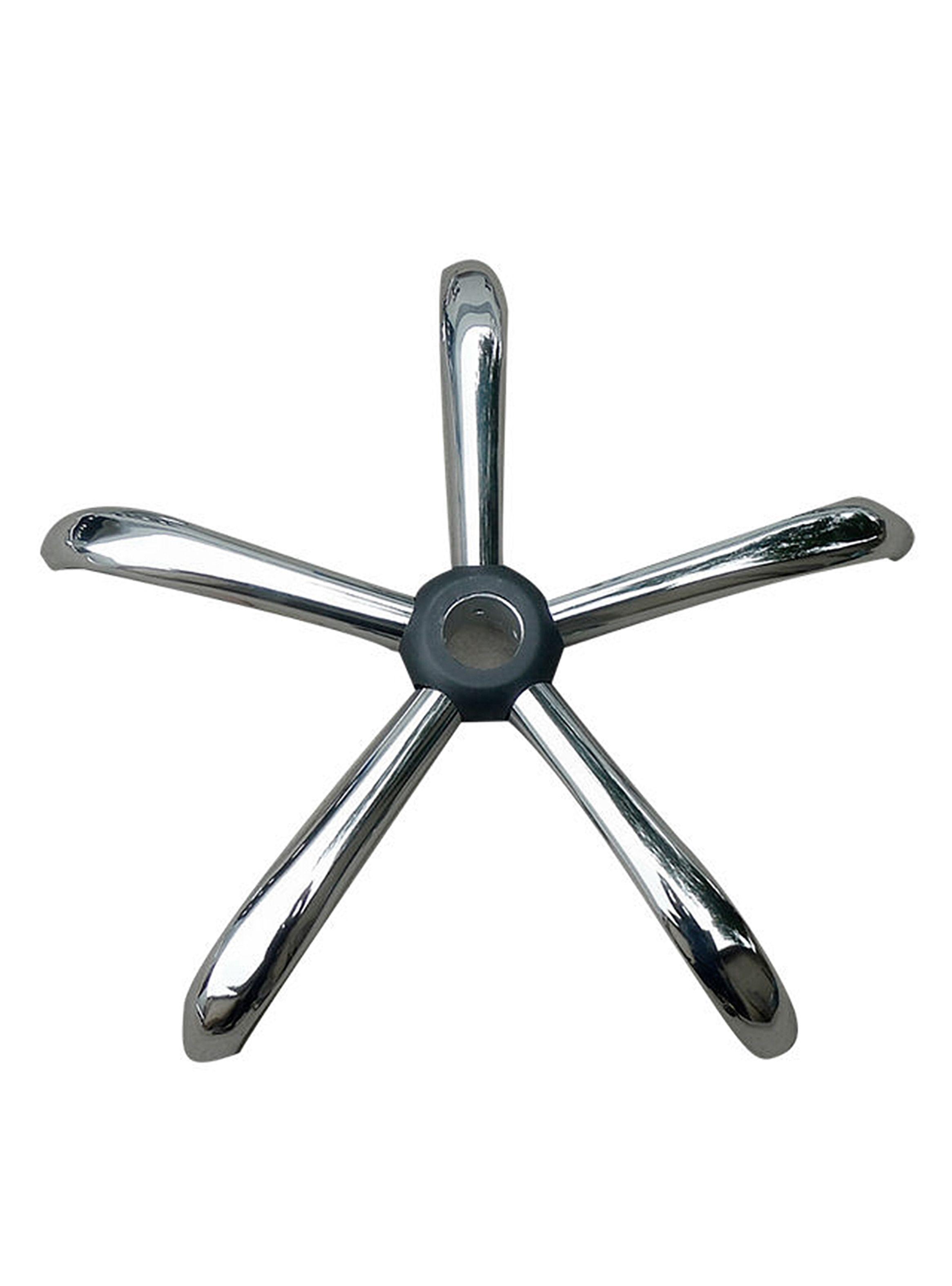 Base para Silla Tipo Estrella Universal Acero Cromado 600 mm-6