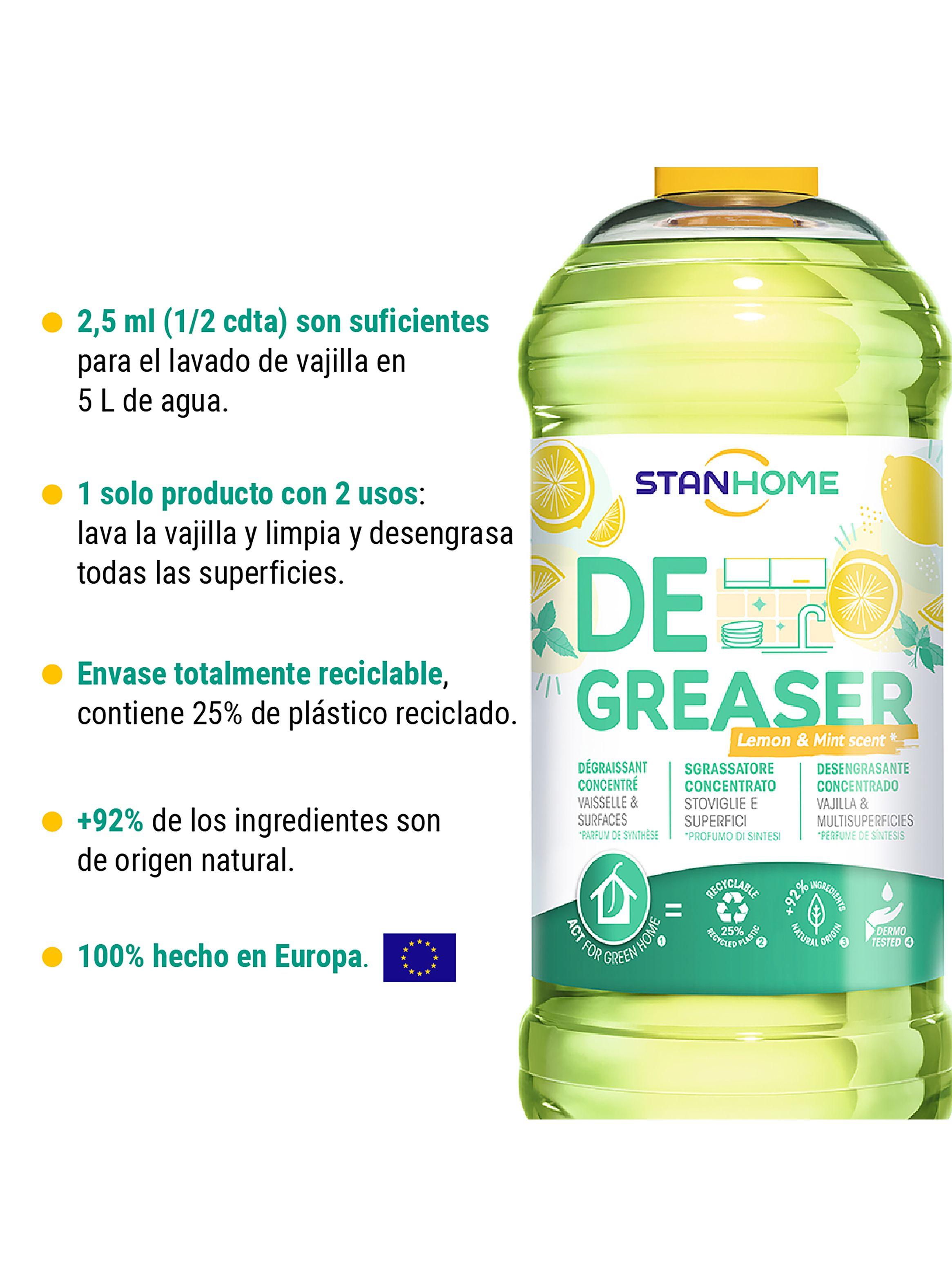 Lavaloza Desengrasante Degreaser Limón Menta Stanhome 750ml-3