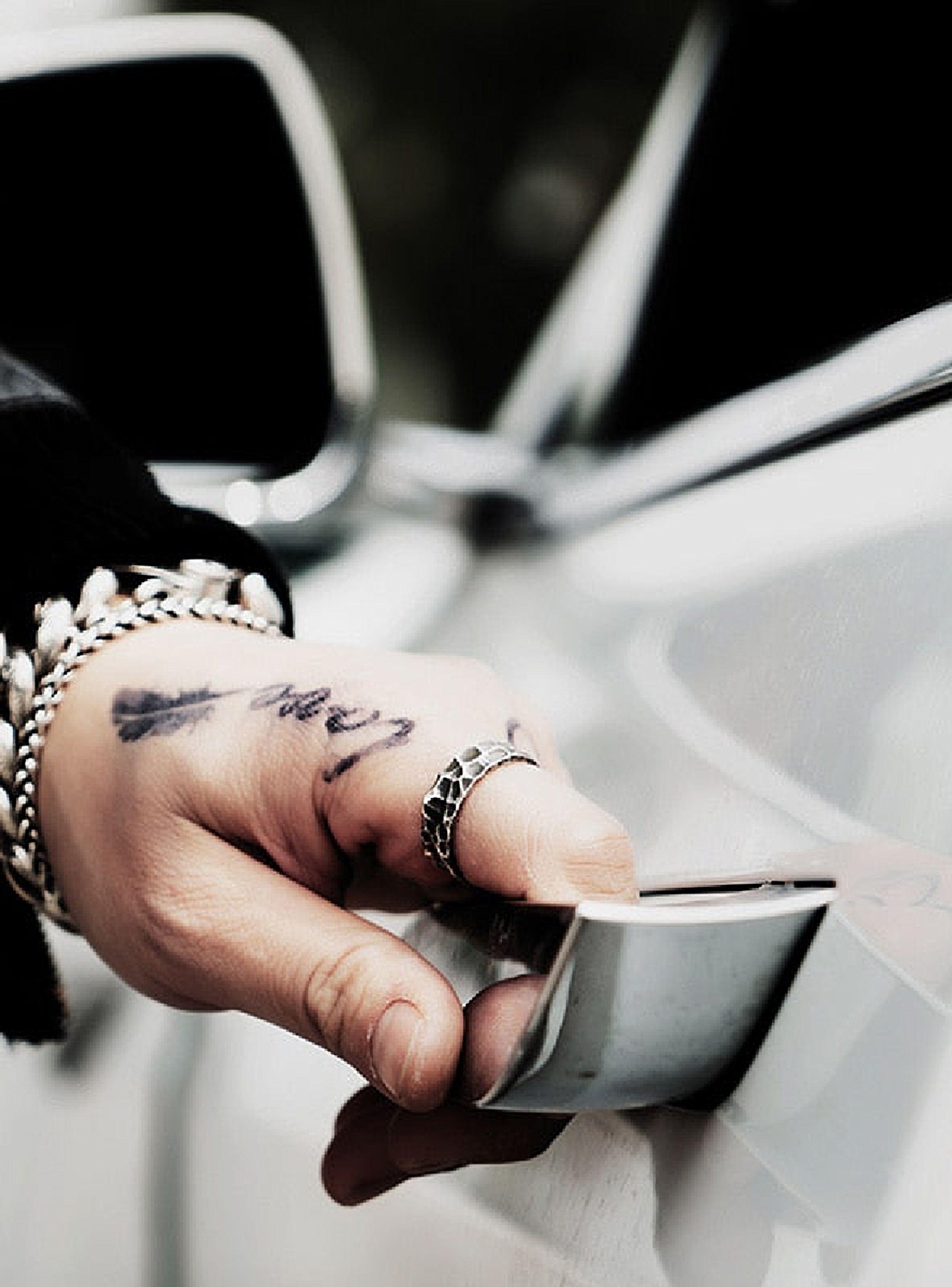 Anillo de Hombre Ajustable con Textura Piedra Negro Envejecido-5