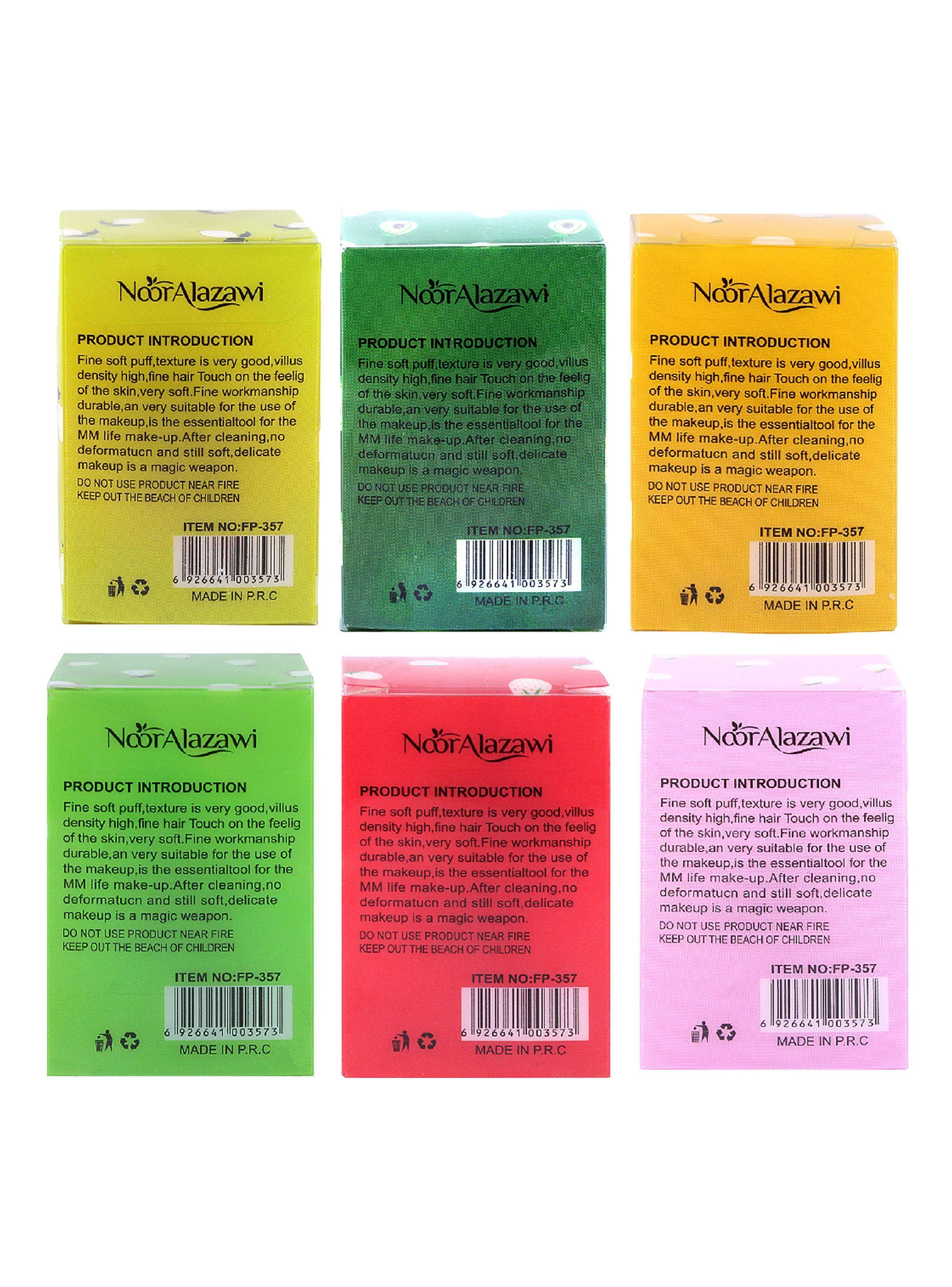 Pack x12 Esponjas de Maquillaje Frutas Varias-3
