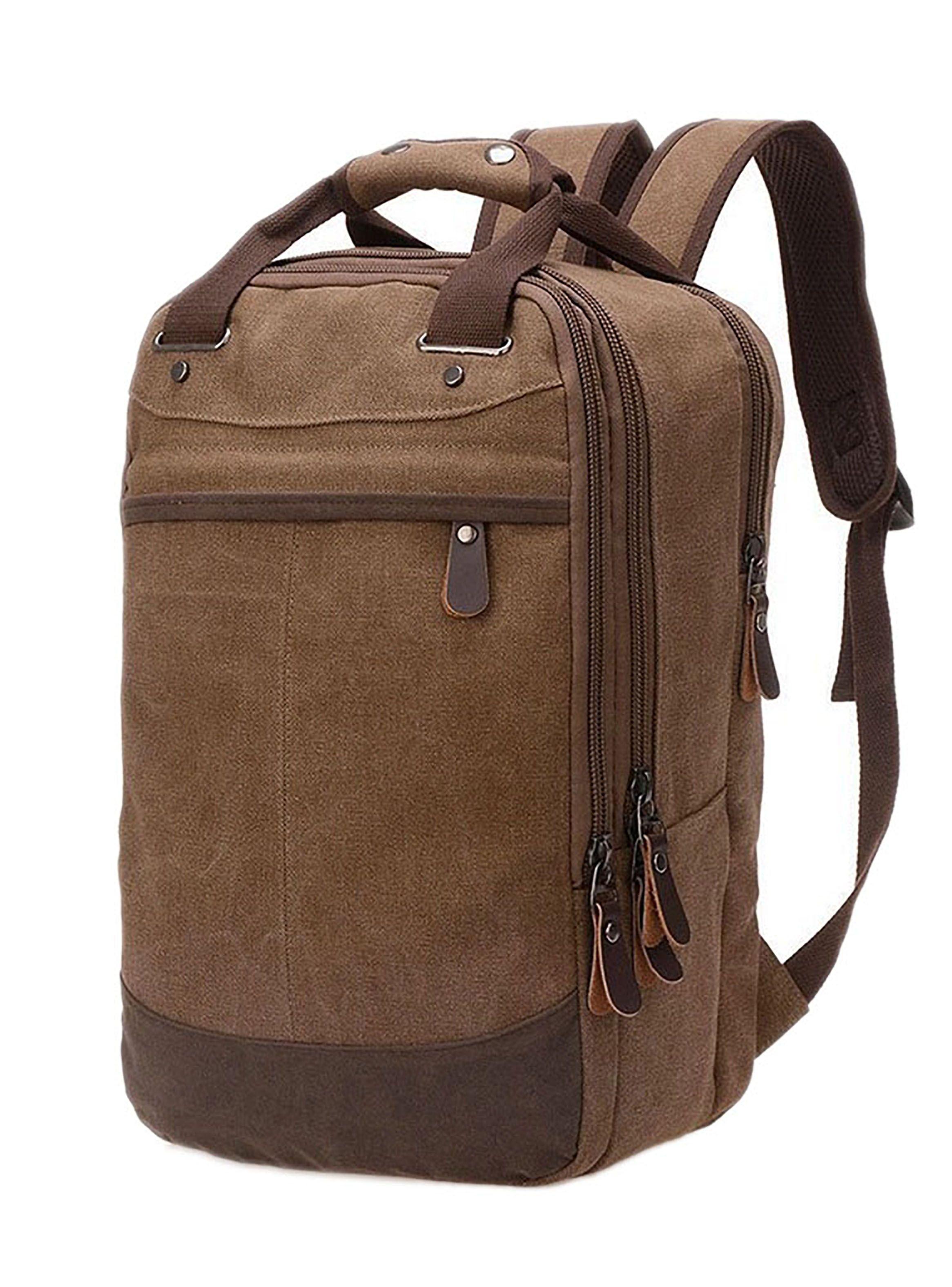 Mochila Algodón para Notebook Color Chocolate-0