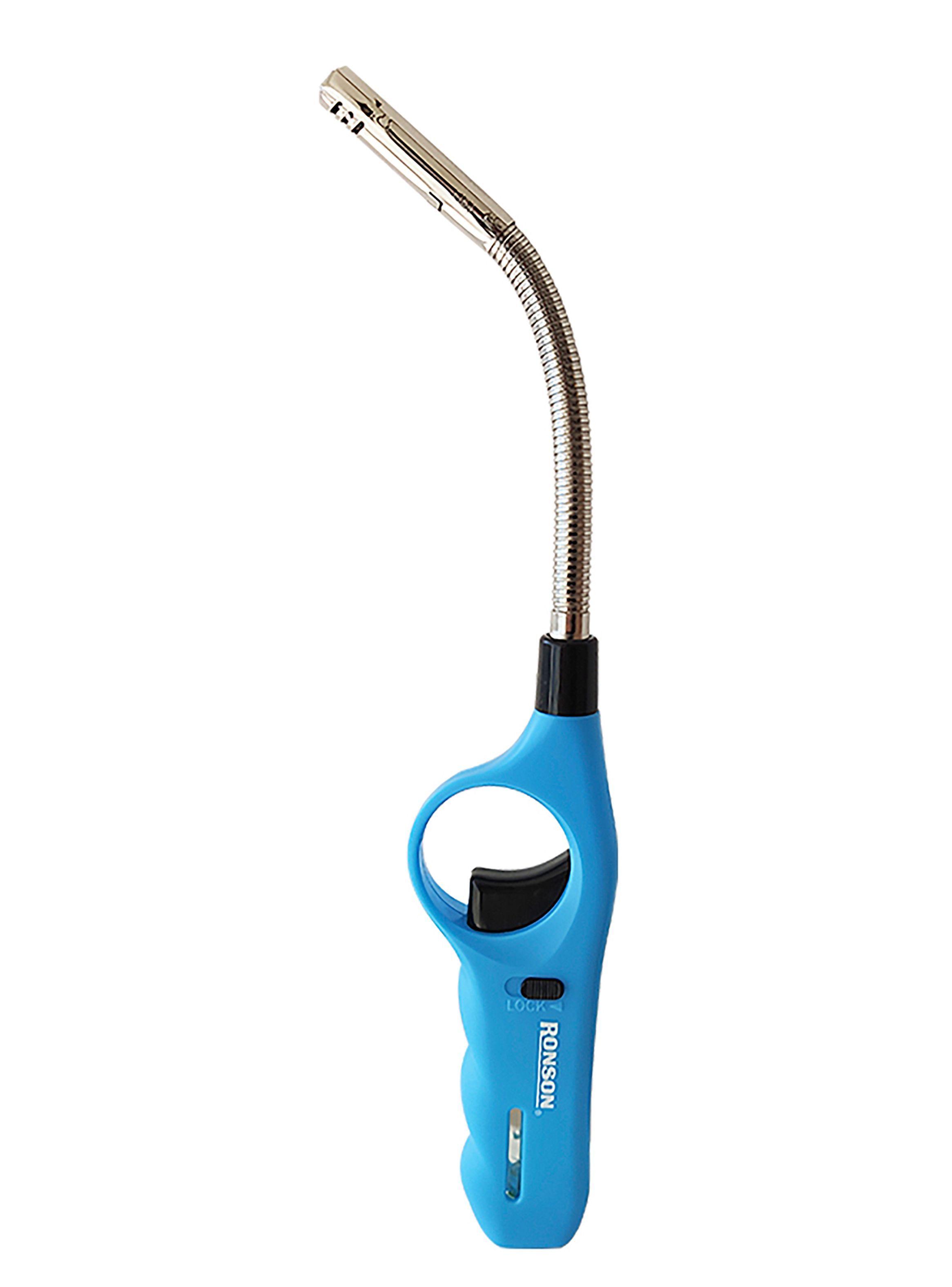 Ronson Tubo Flex Encendedor Multipropósito Azul-0