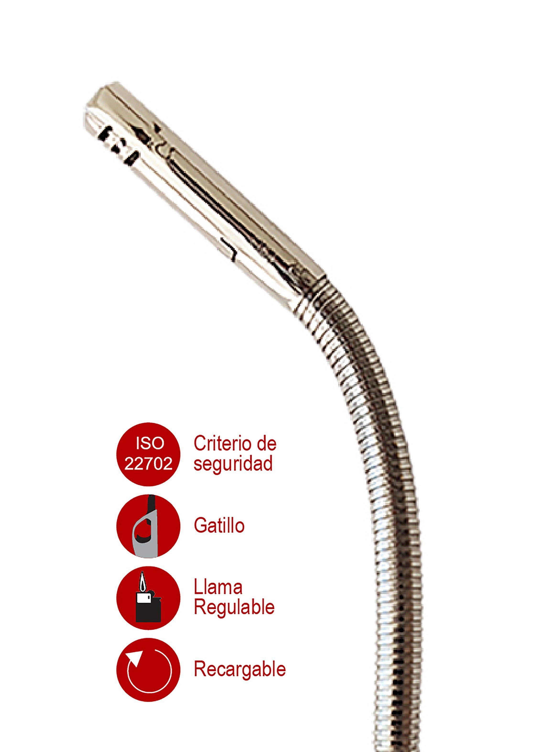 Ronson Tubo Flex Encendedor Multipropósito Azul-2