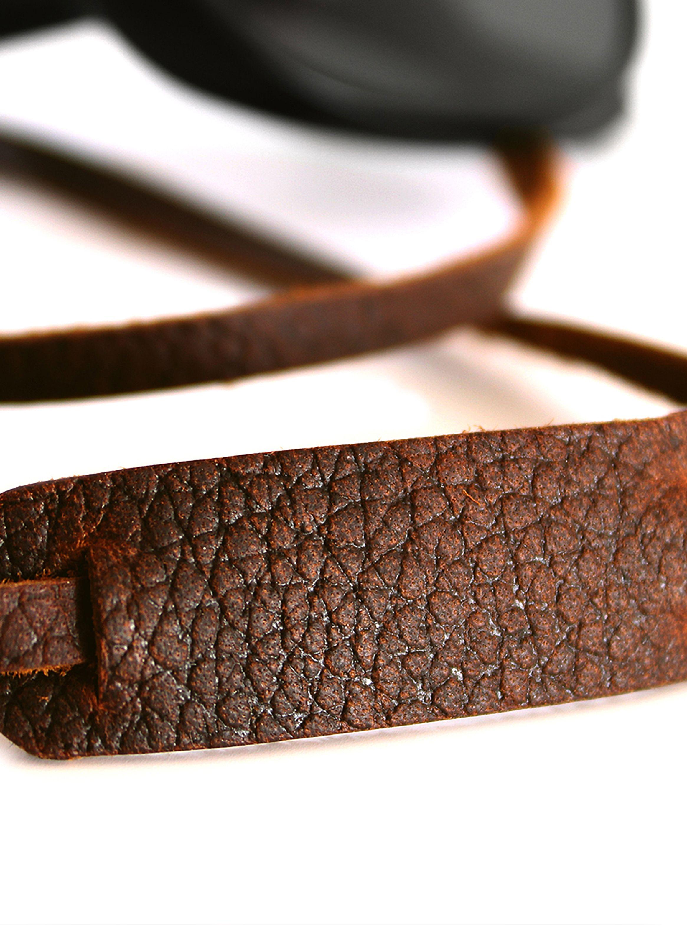 Strap de Cuero Ajustable Café para Lentes-1