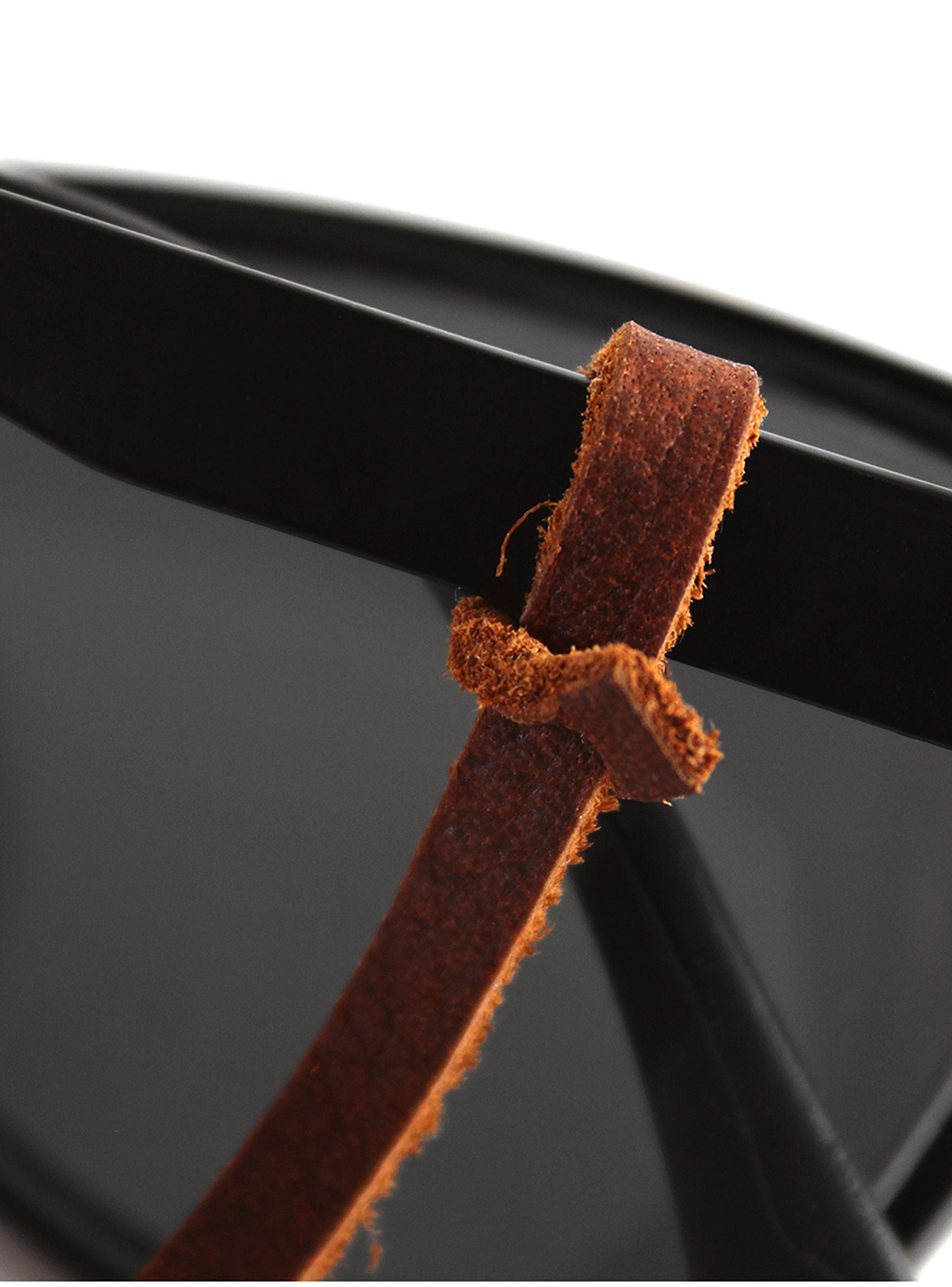 Strap de Cuero Ajustable Café para Lentes-3