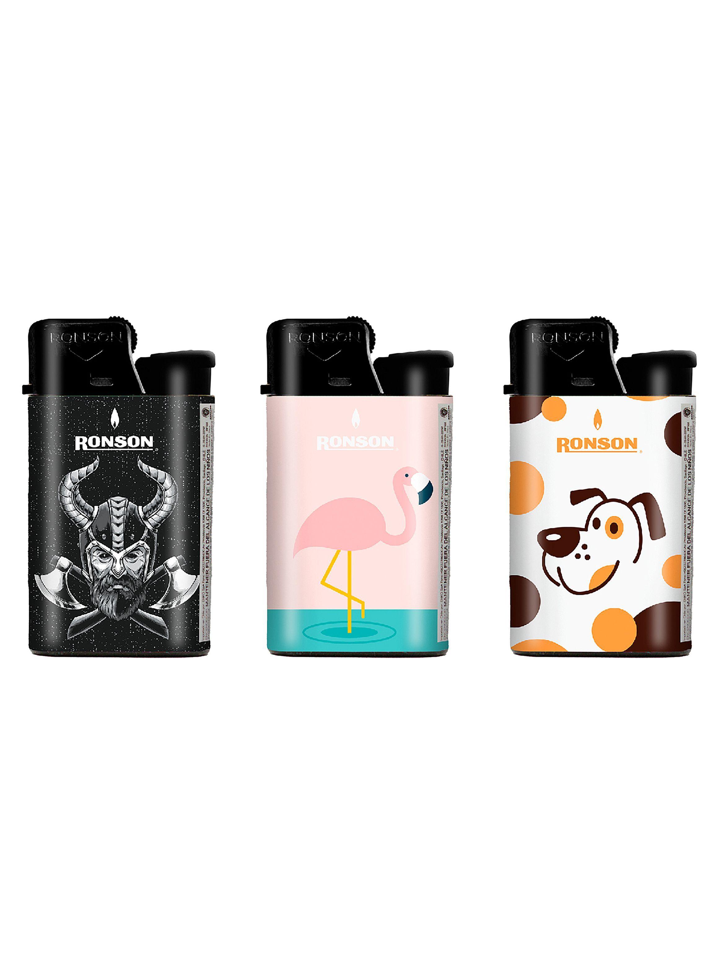 Pack Caja Encendedor Ronson Just Display 12 unidades-3