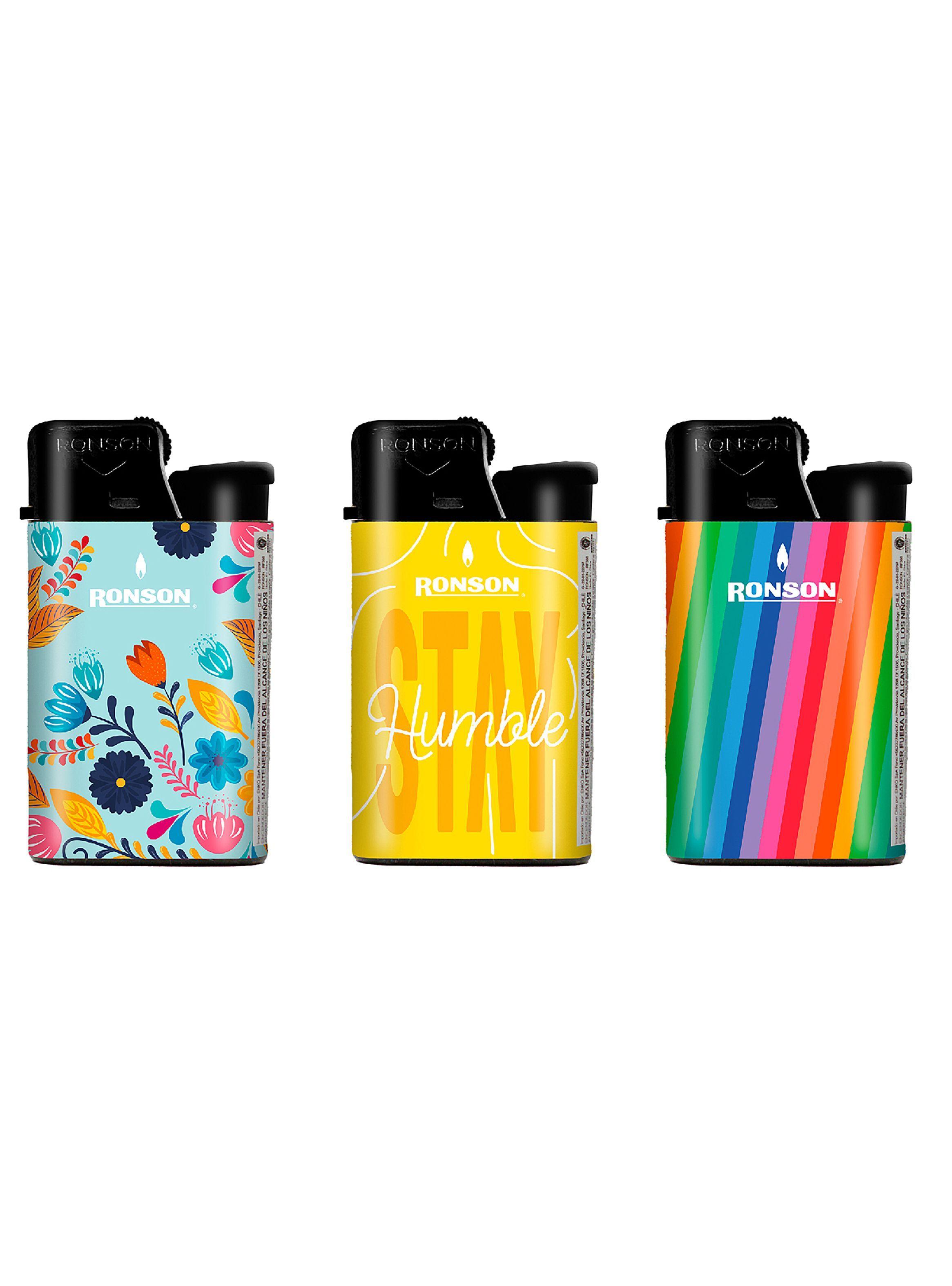 Pack Caja Encendedor Ronson Just Display 12 unidades-5