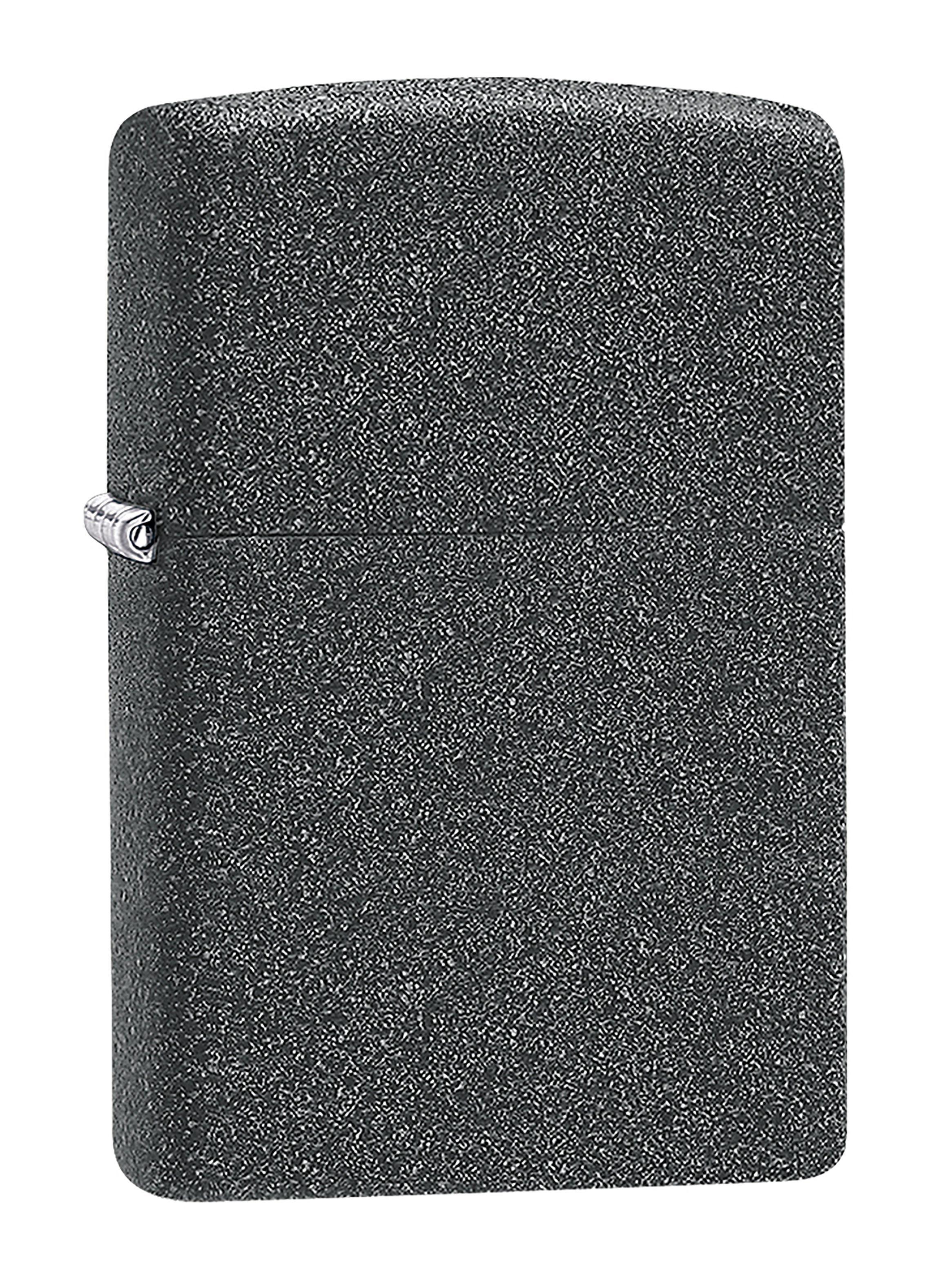Encendedor Zippo Lighter Iron Stone Piedra Gris-0
