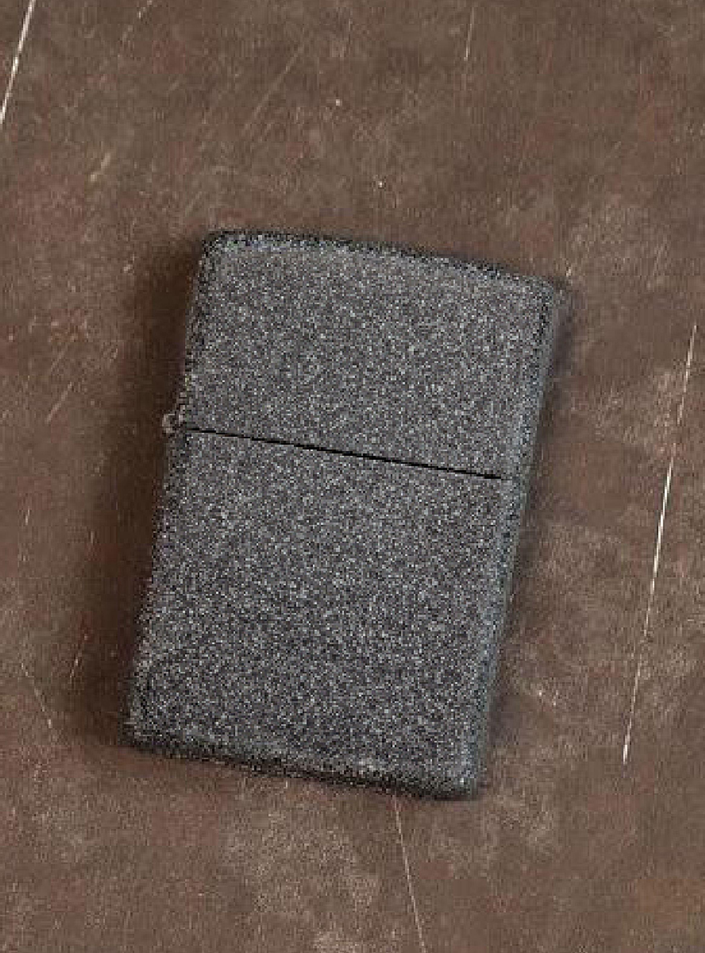 Encendedor Zippo Lighter Iron Stone Piedra Gris-3