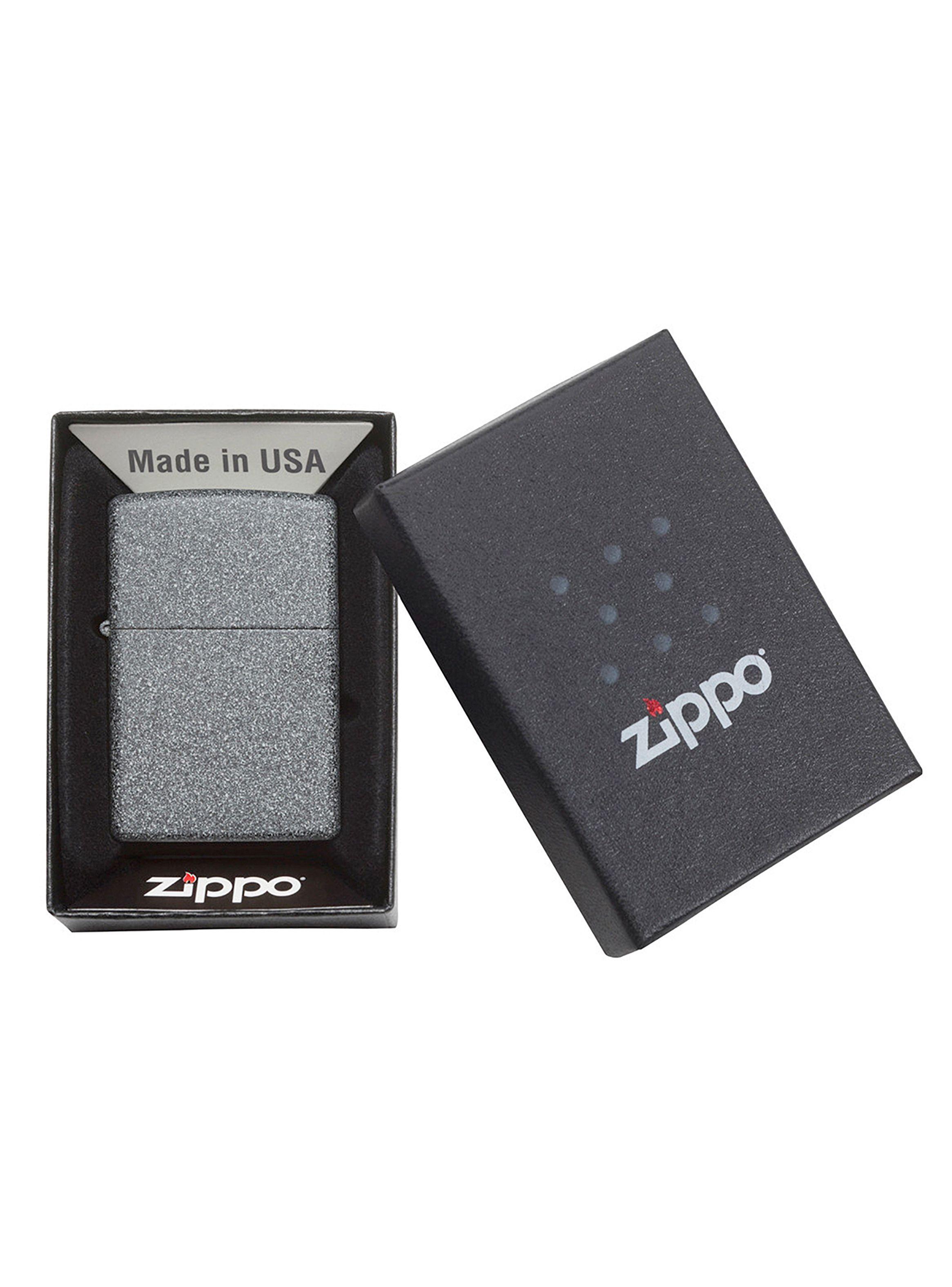 Encendedor Zippo Lighter Iron Stone Piedra Gris-4