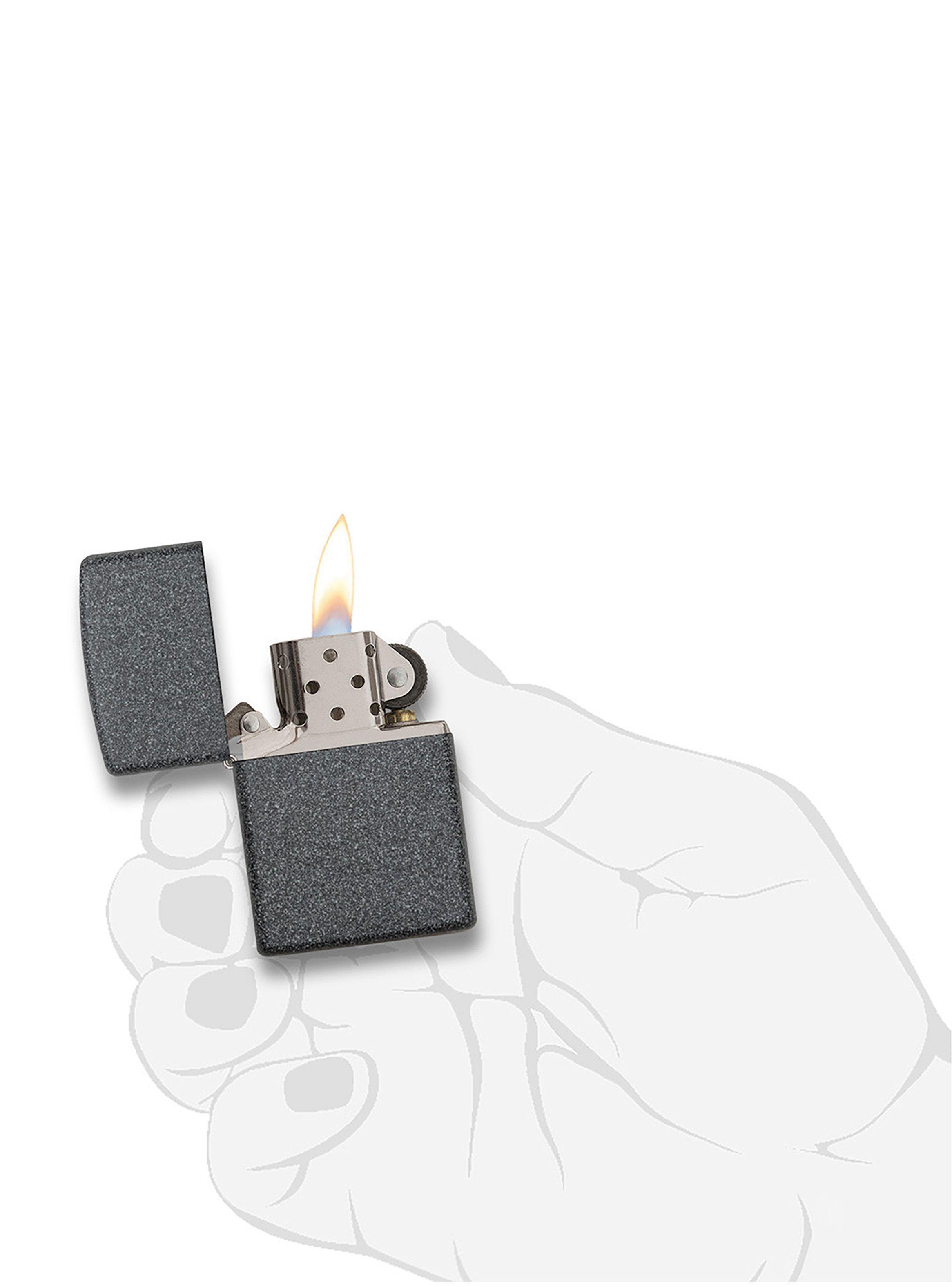 Encendedor Zippo Lighter Iron Stone Piedra Gris-5
