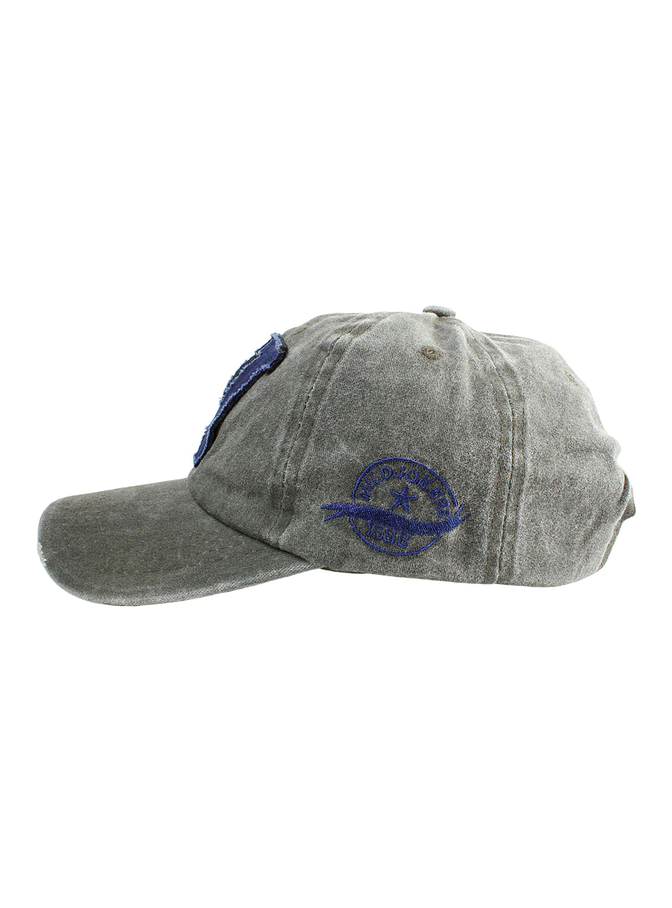 Jockey de Algodón Unisex Diseño W Prelavado Gris Azul-5