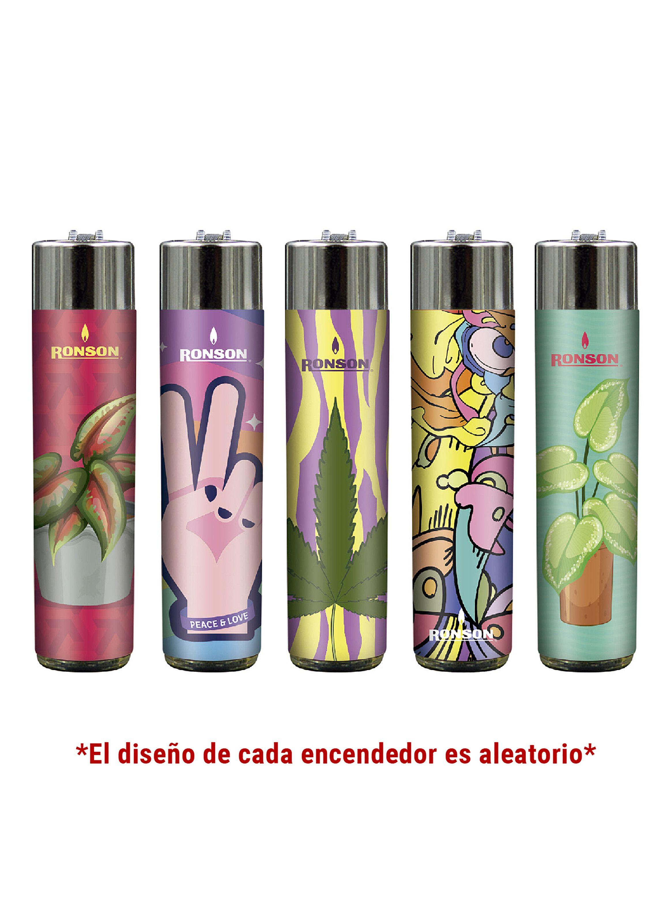 Pack Encendedores Clipper Ronson Round 16 Unidades Surtido-1
